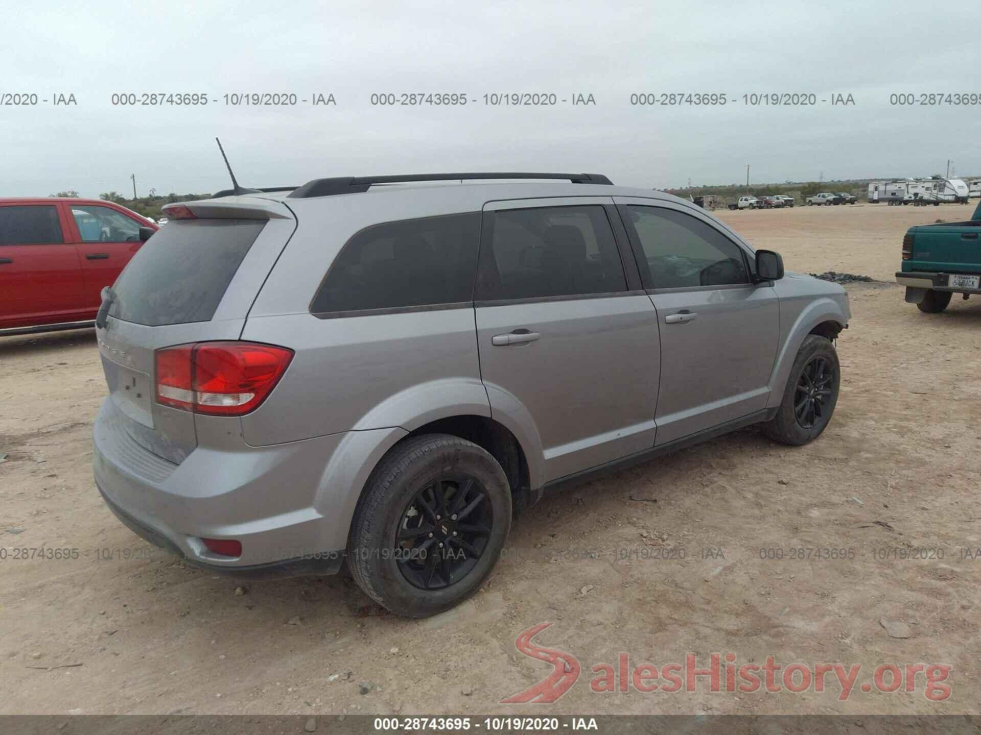 3C4PDCBB2KT863004 2019 DODGE JOURNEY