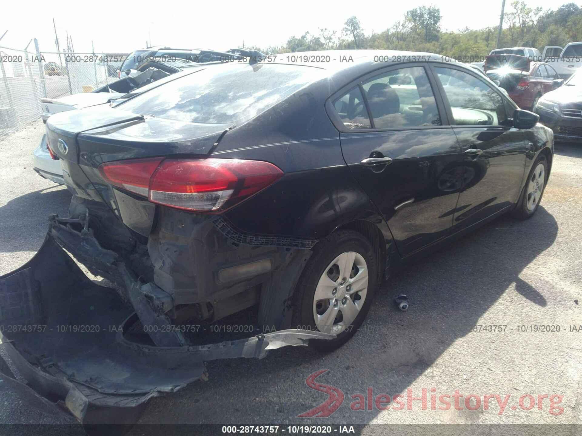 3KPFK4A70HE043408 2017 KIA FORTE