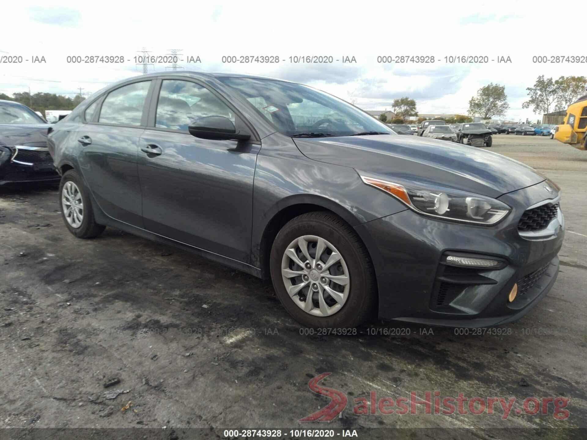 3KPF24AD0KE132750 2019 KIA FORTE