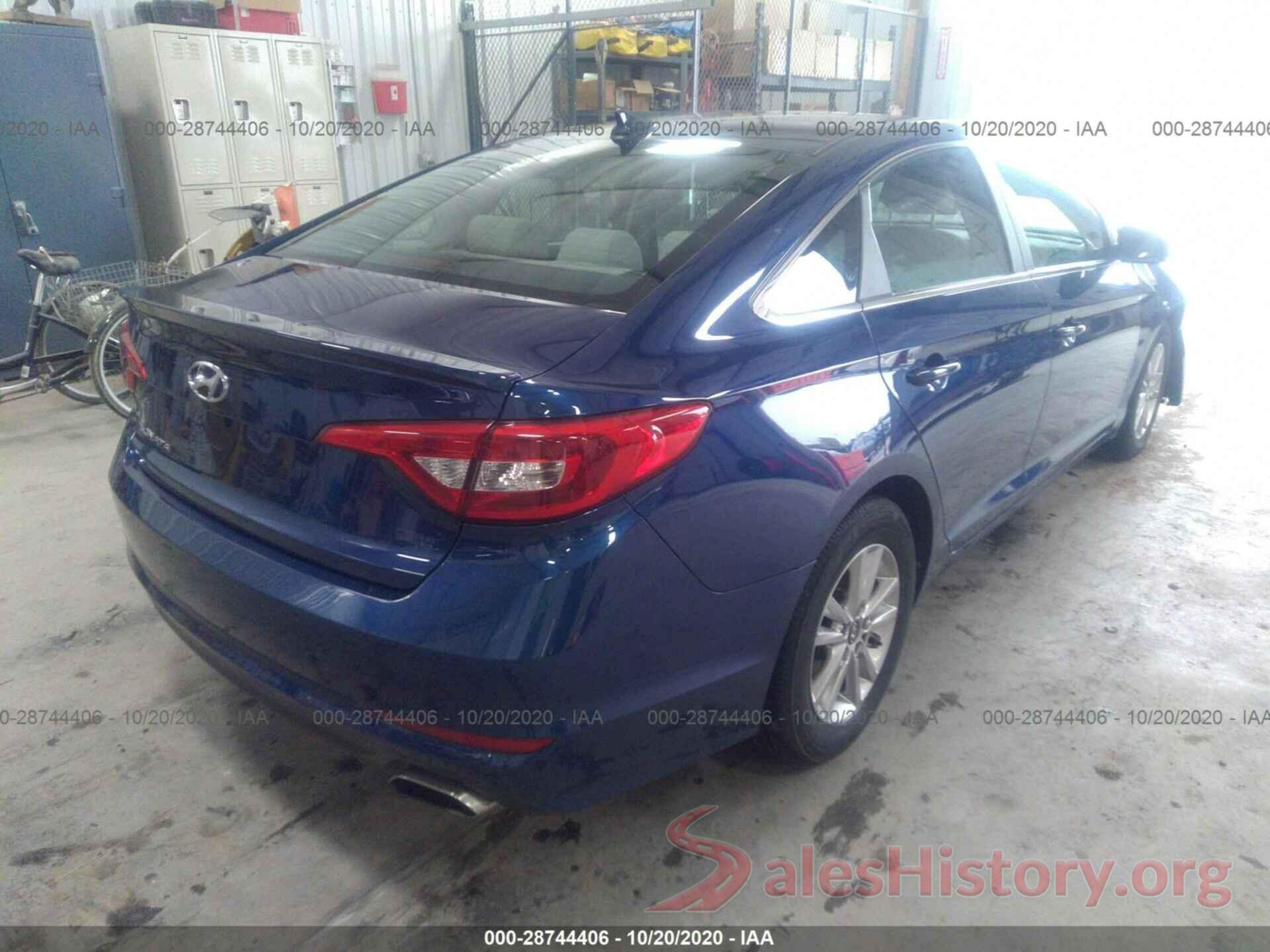 5NPE24AF0HH475544 2017 HYUNDAI SONATA