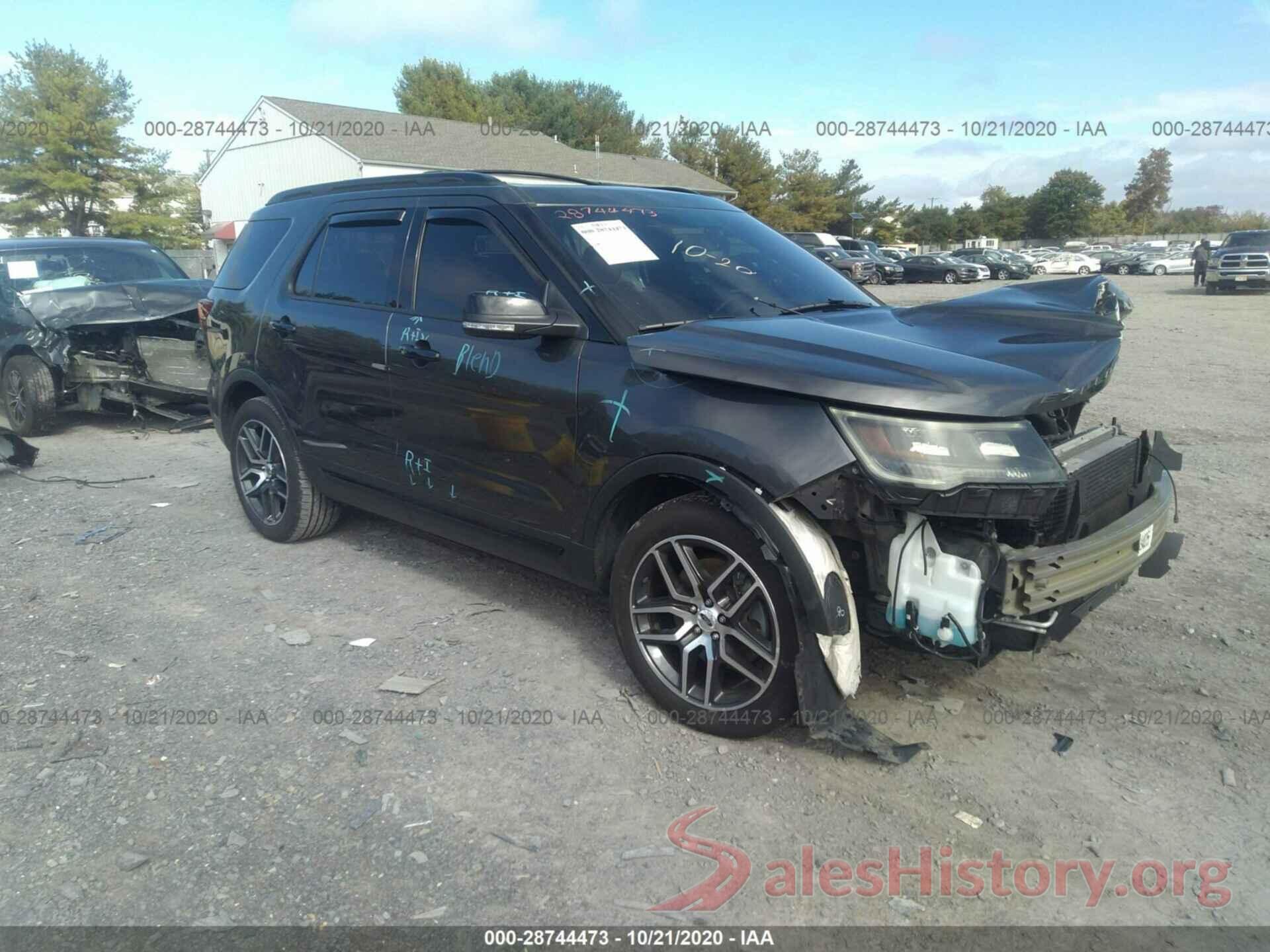 1FM5K8GT4HGC28614 2017 FORD EXPLORER