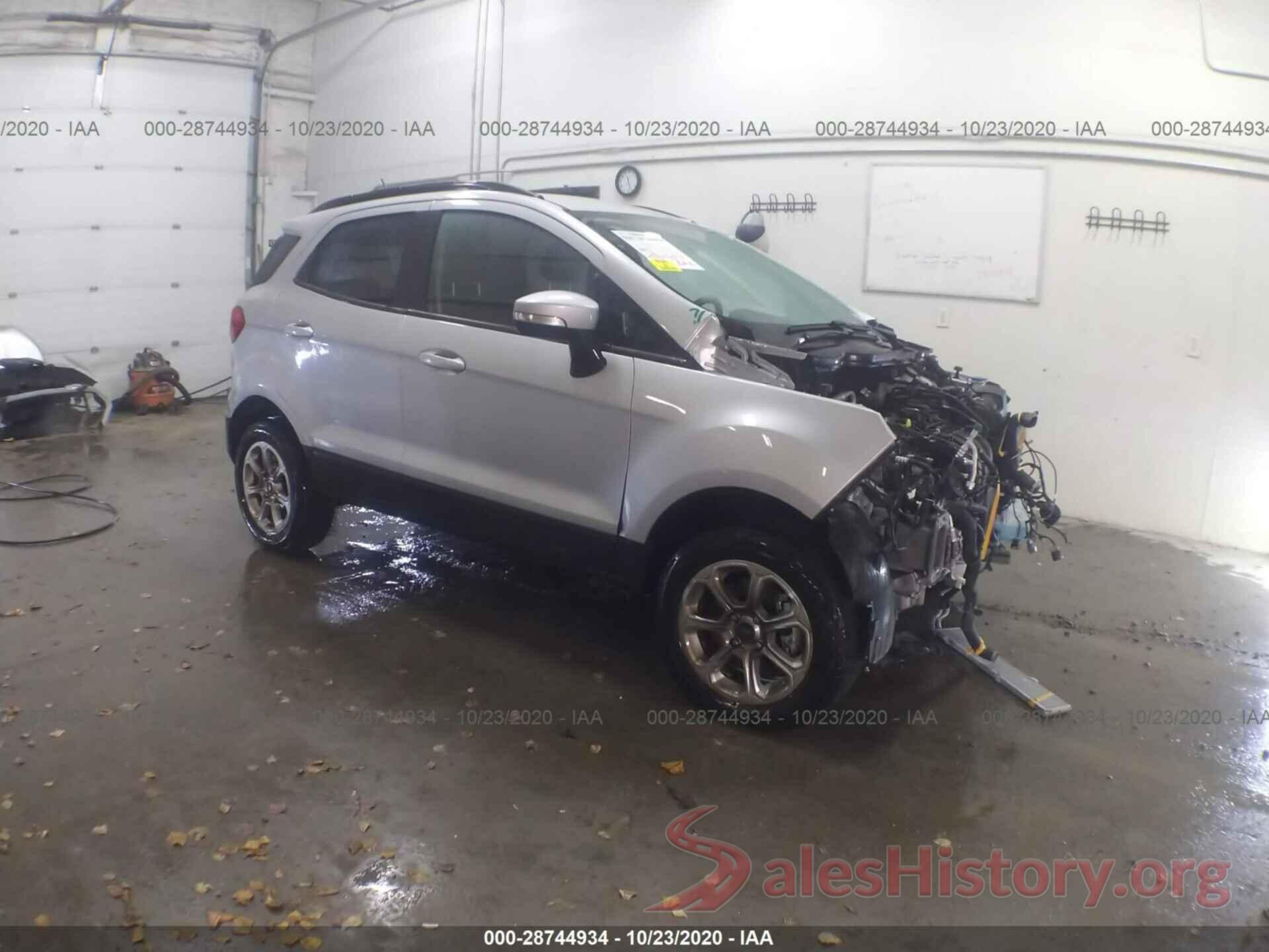 MAJ6S3GLXKC289630 2019 FORD ECOSPORT