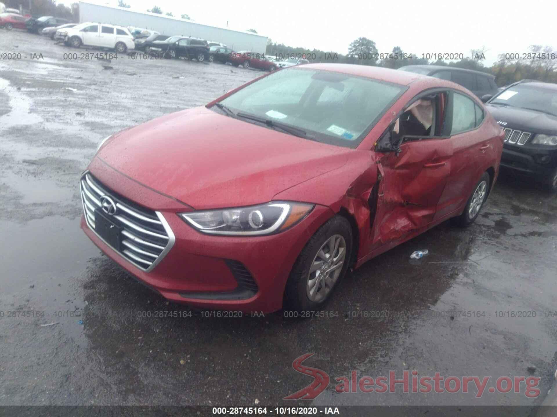 5NPD74LF6HH209844 2017 HYUNDAI ELANTRA