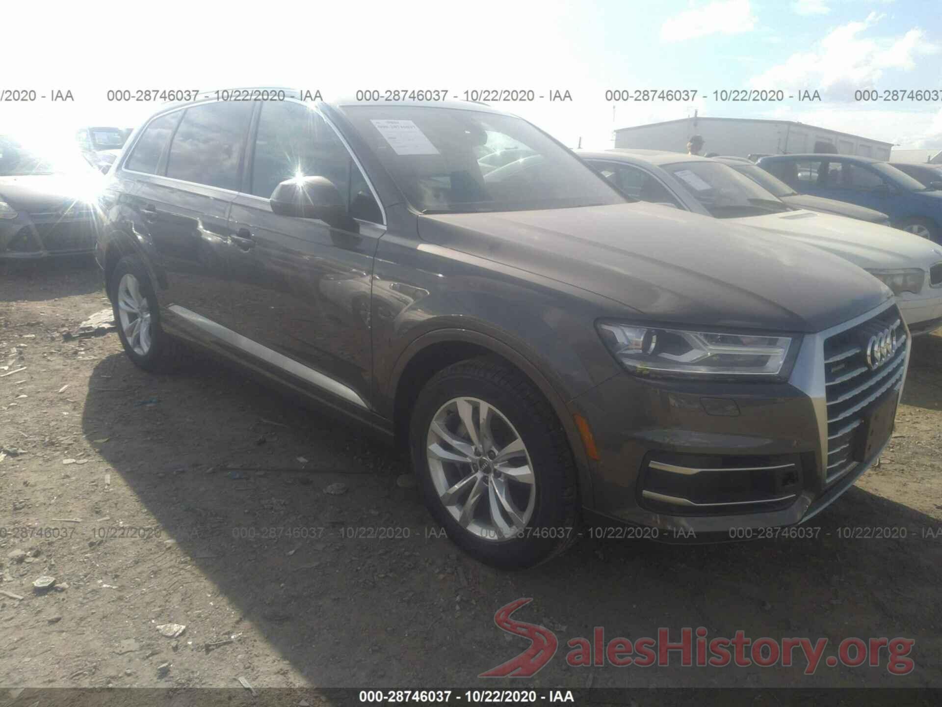 WA1AHAF73KD017954 2019 AUDI Q7