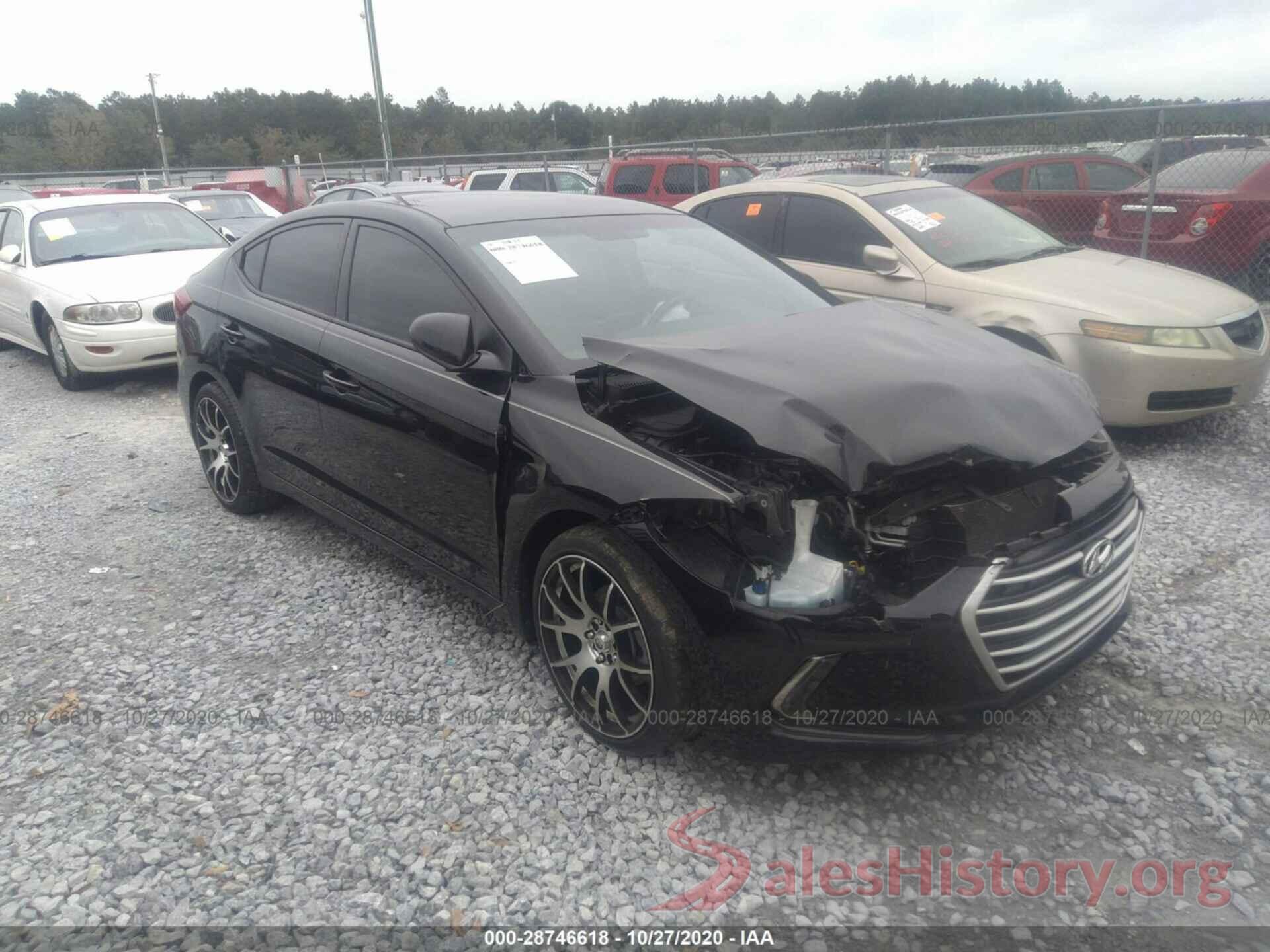 5NPD84LFXHH010776 2017 HYUNDAI ELANTRA