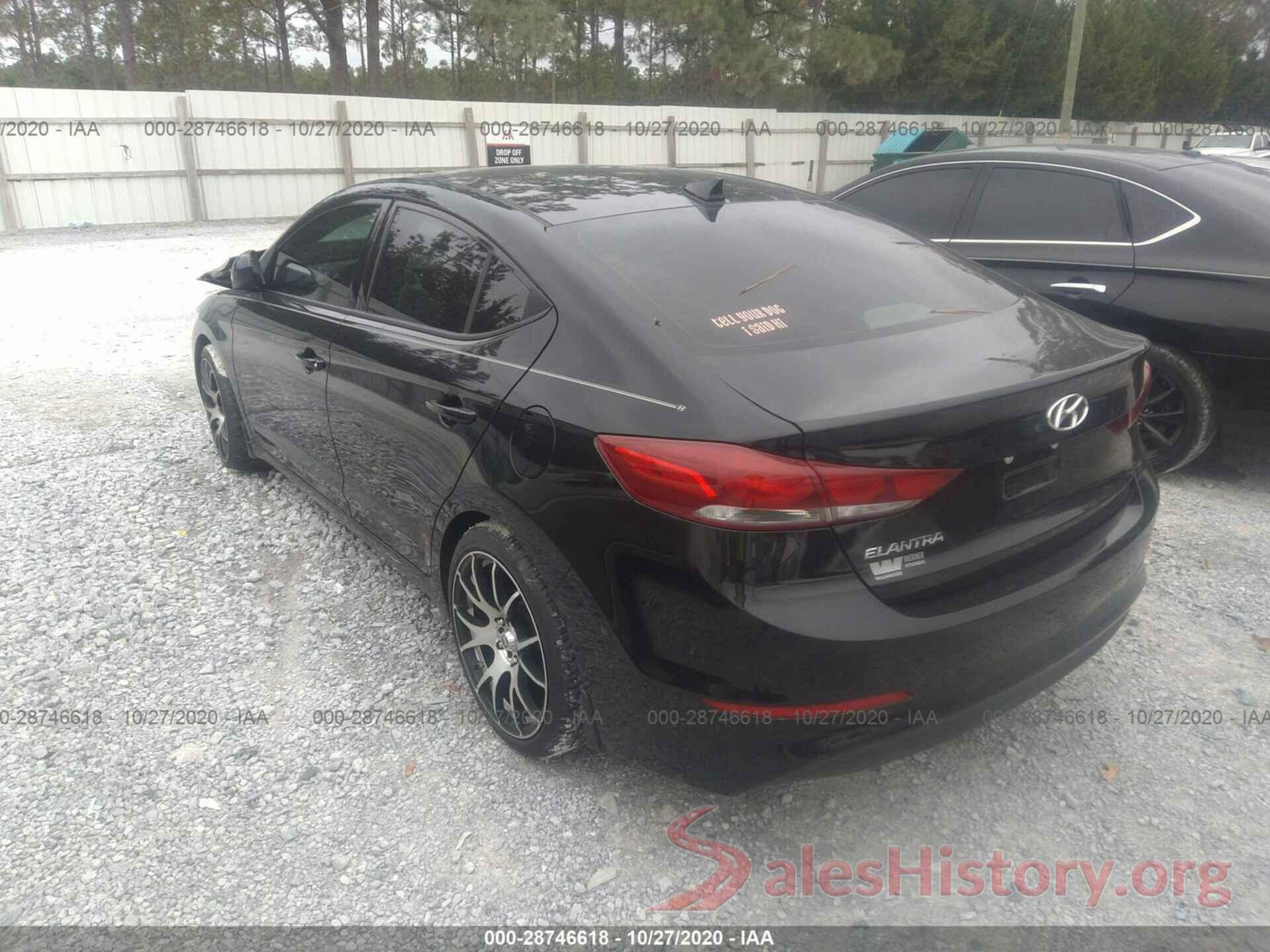 5NPD84LFXHH010776 2017 HYUNDAI ELANTRA