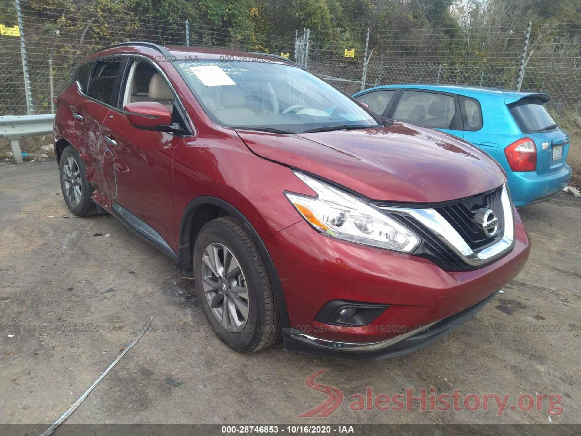 5N1AZ2MH9HN117530 2017 NISSAN MURANO