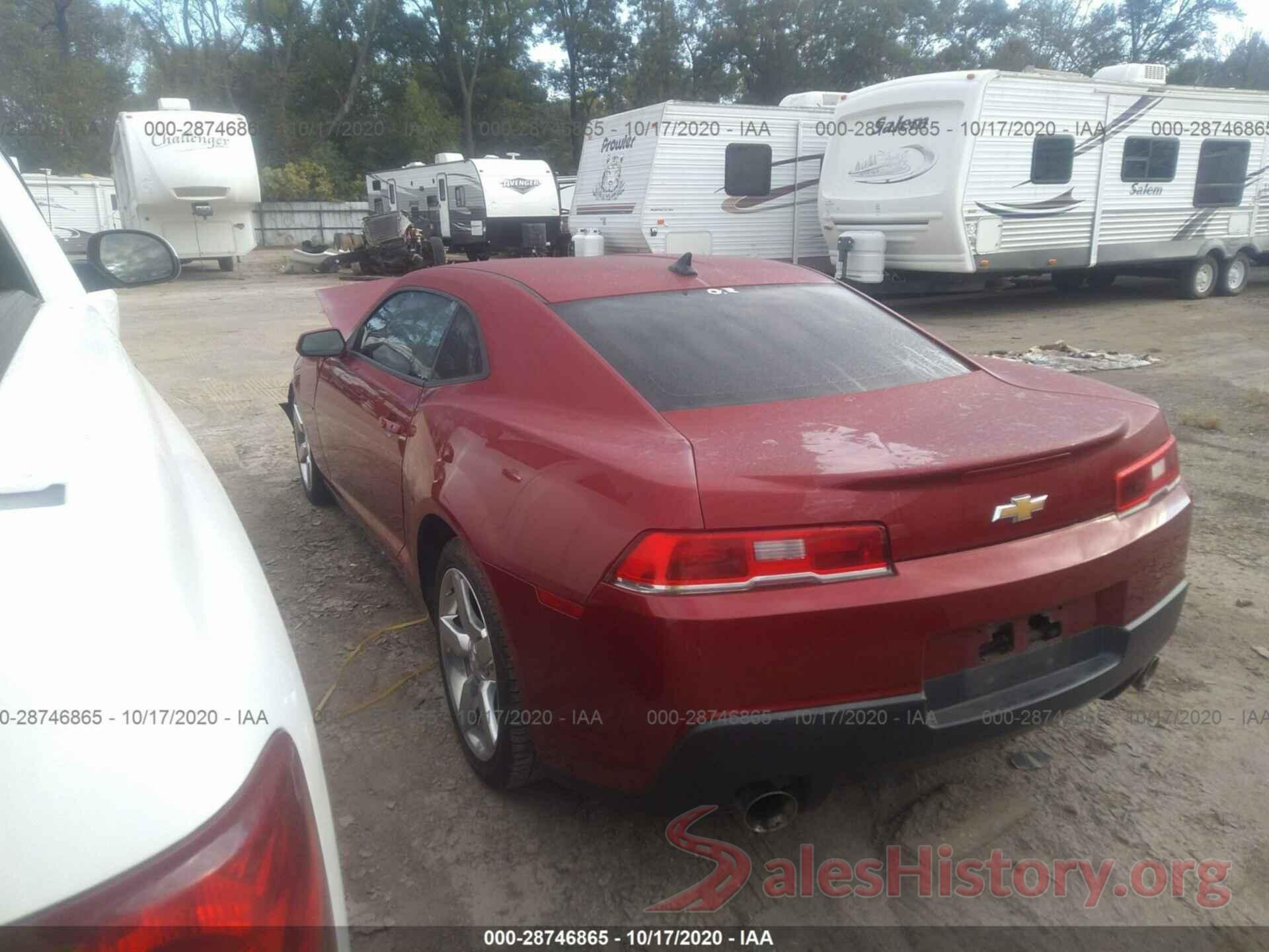 2G1FD1E35F9289665 2015 CHEVROLET CAMARO