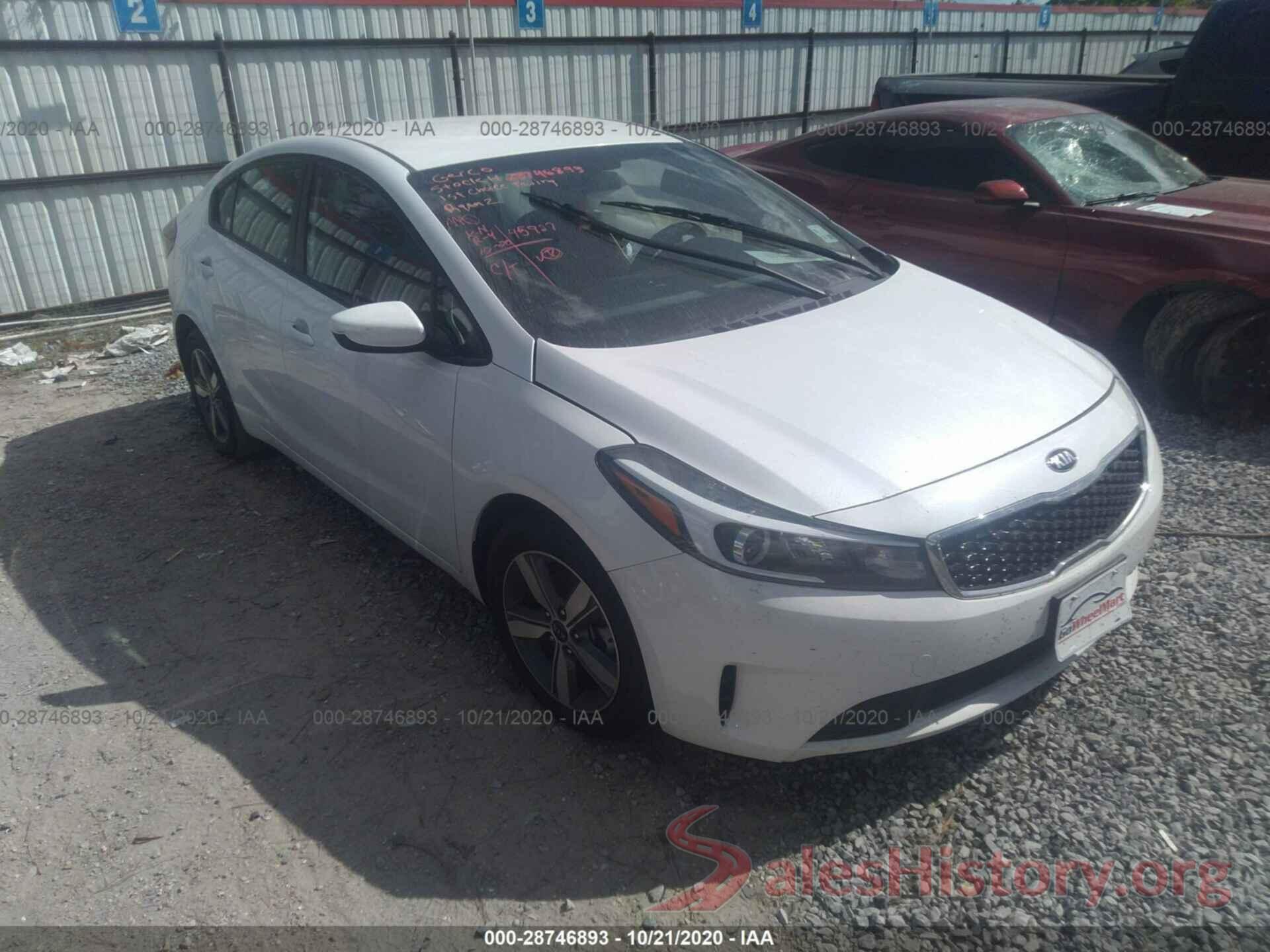 3KPFL4A7XJE211011 2018 KIA FORTE