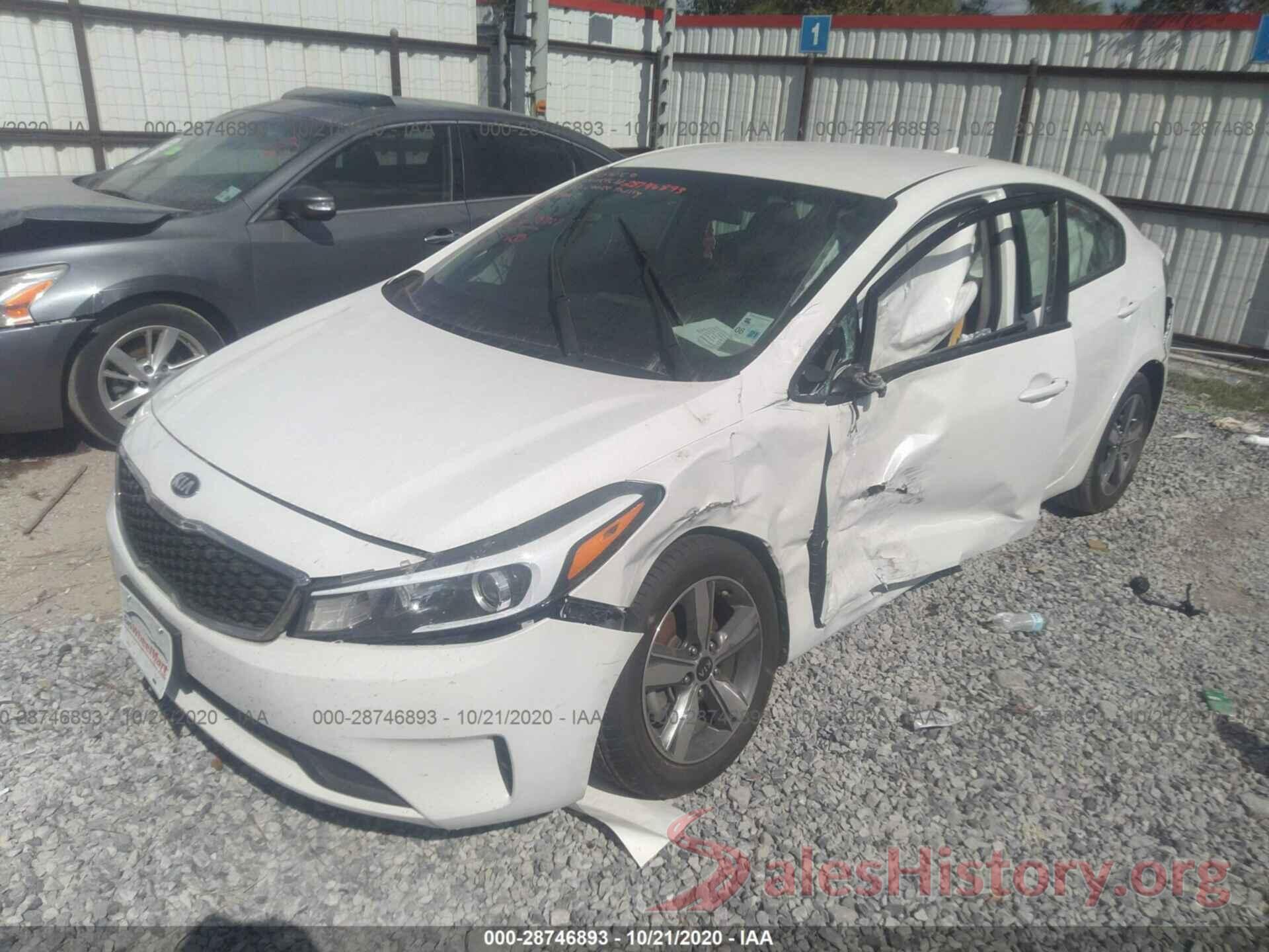 3KPFL4A7XJE211011 2018 KIA FORTE