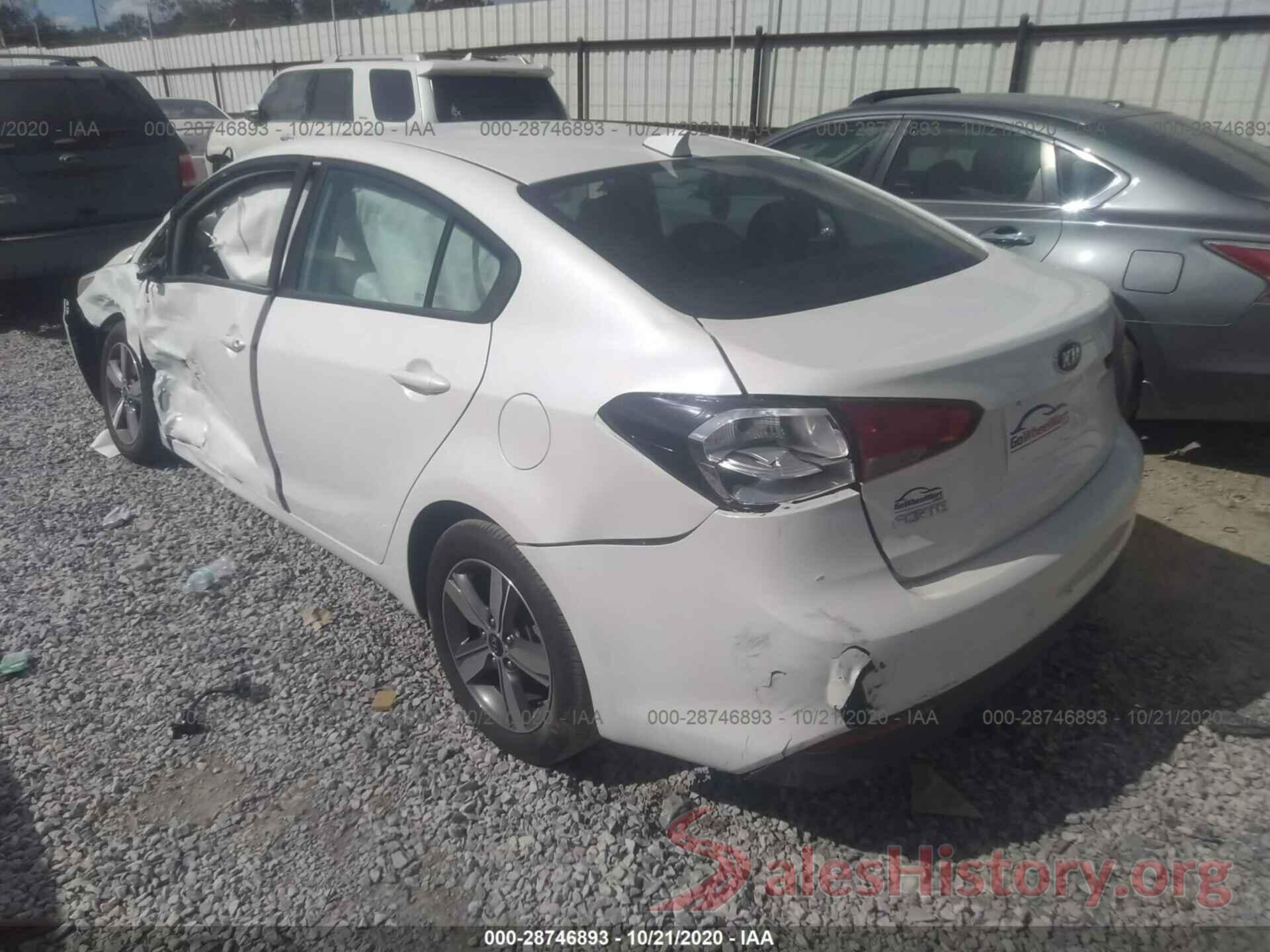 3KPFL4A7XJE211011 2018 KIA FORTE