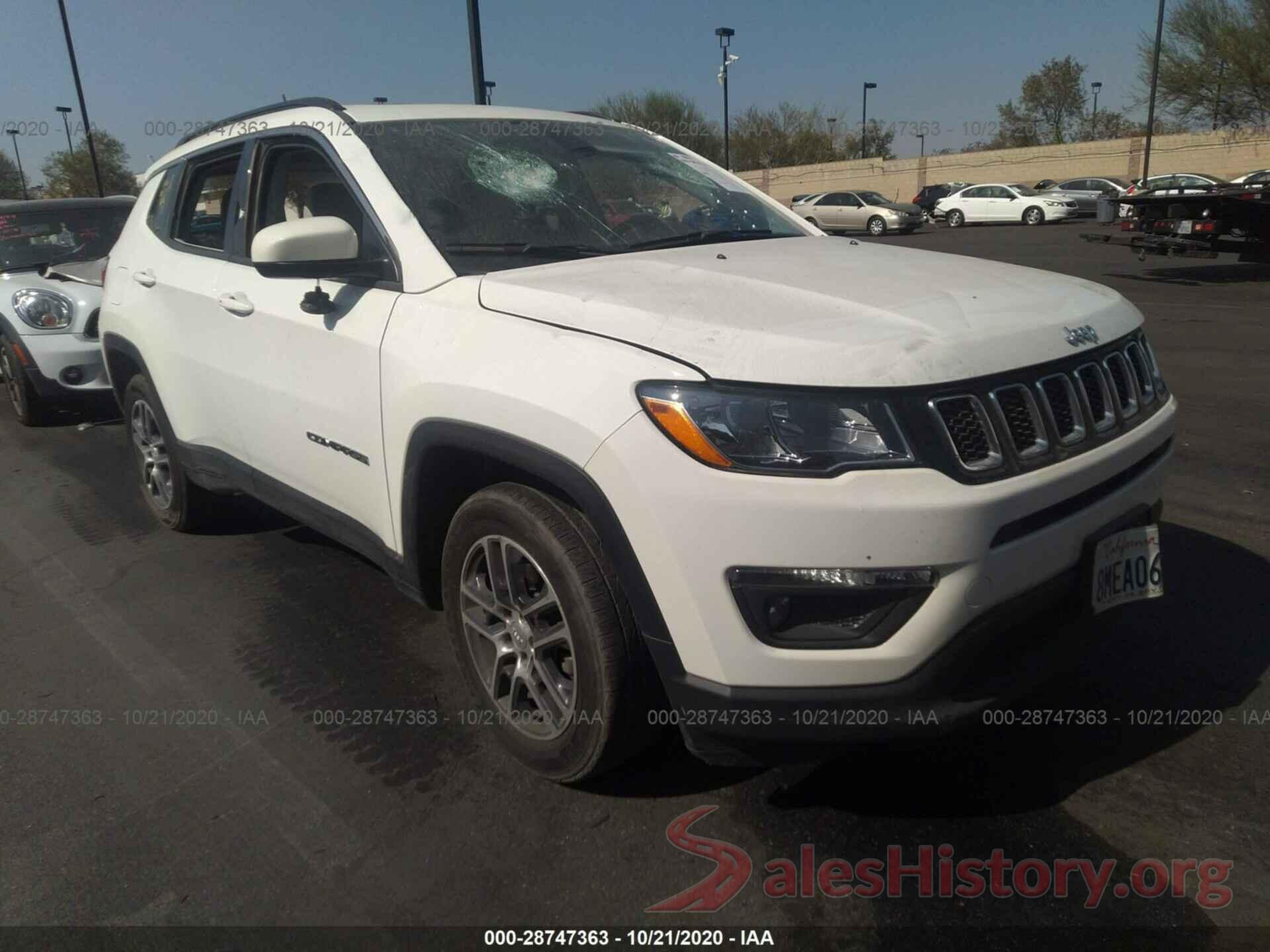 3C4NJCBB4KT819618 2019 JEEP COMPASS