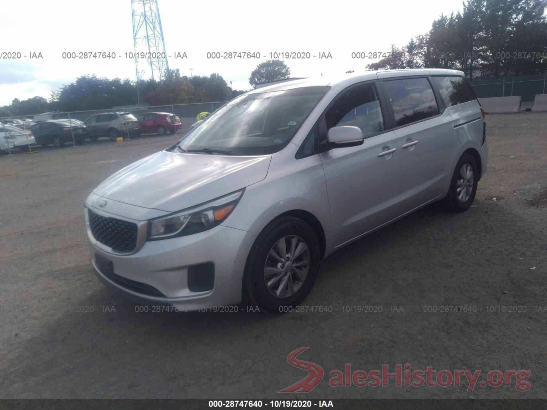 KNDMA5C18G6144550 2016 KIA SEDONA