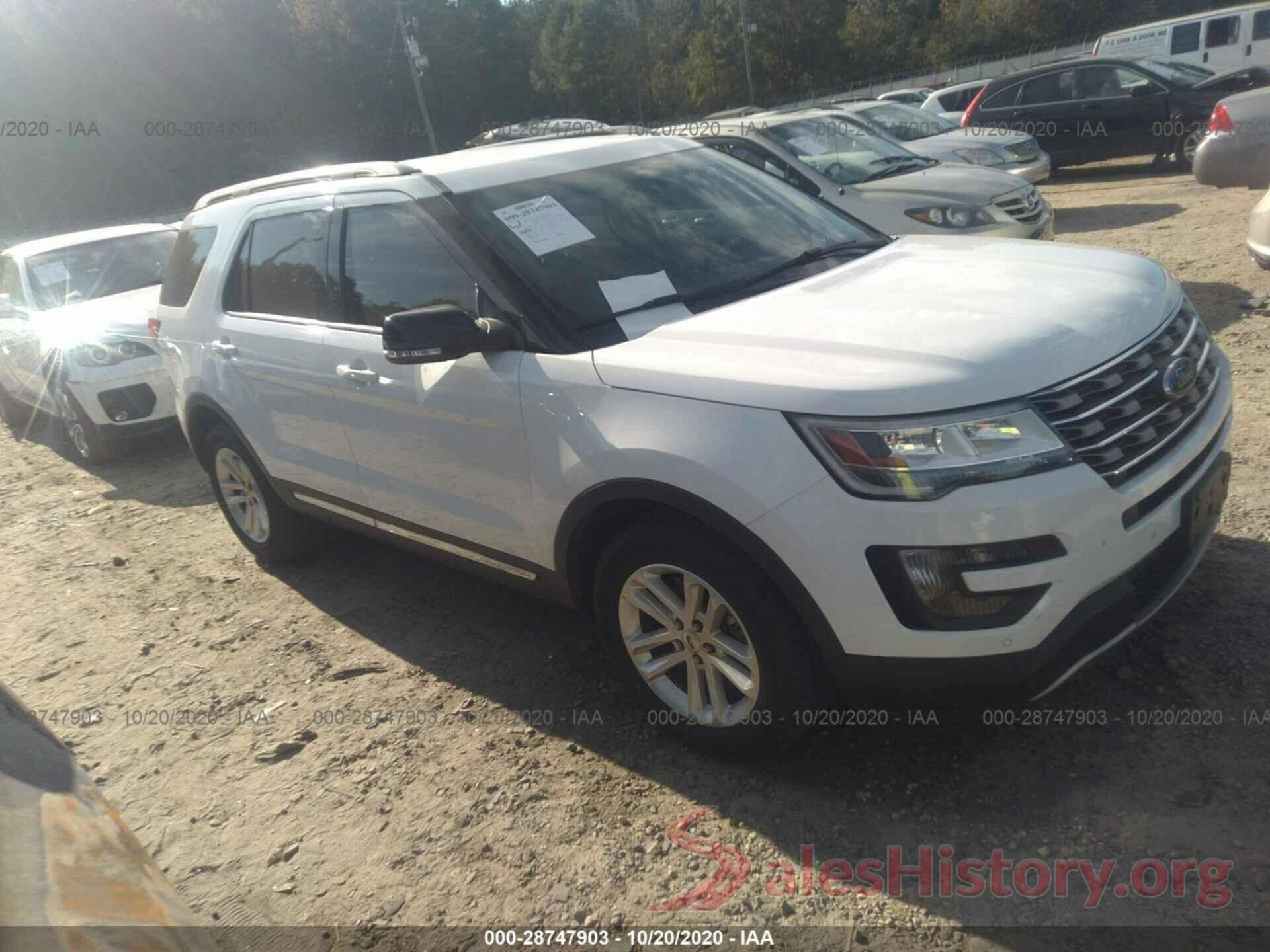 1FM5K7D80GGA68773 2016 FORD EXPLORER