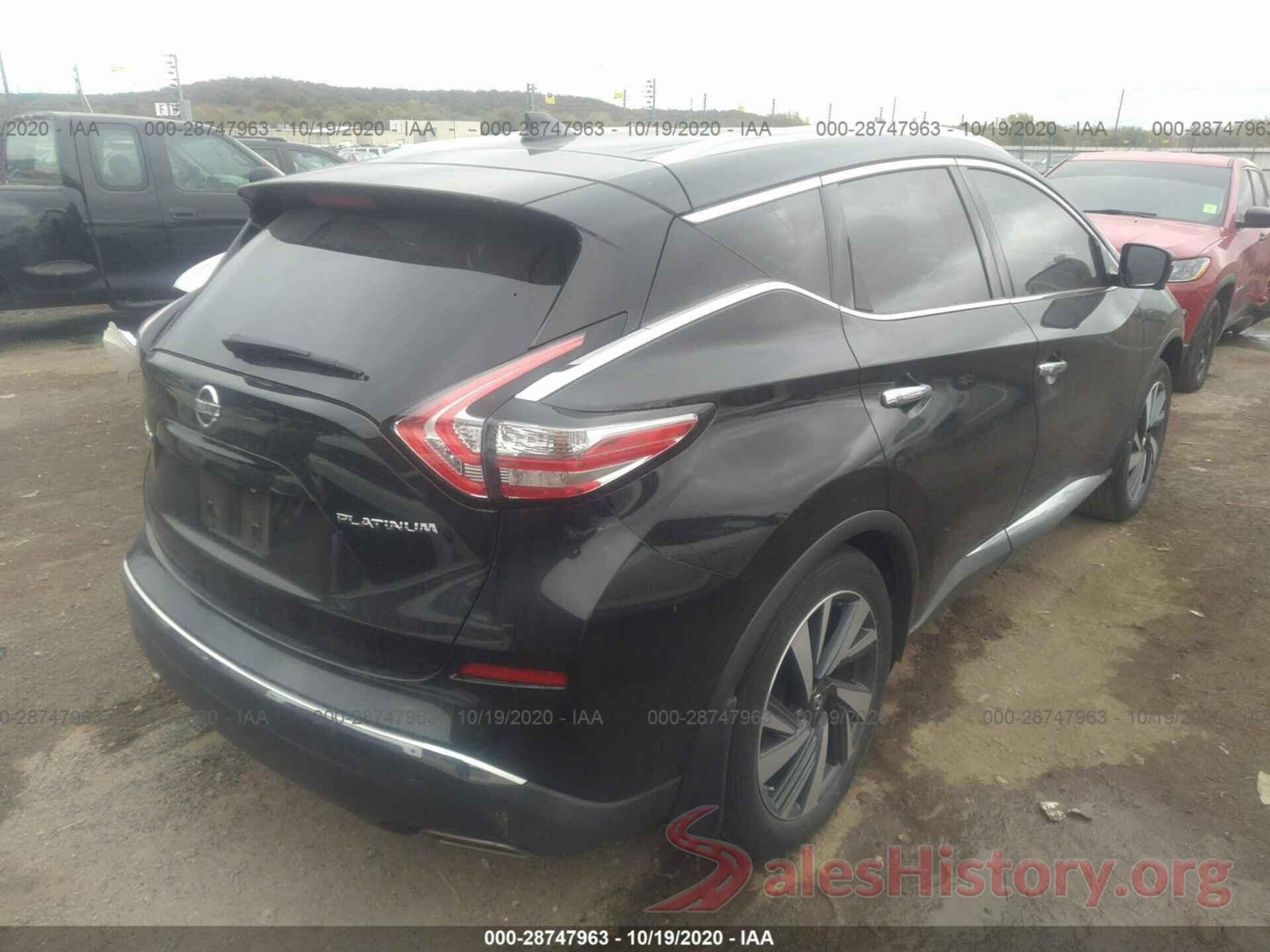 5N1AZ2MGXGN143141 2016 NISSAN MURANO