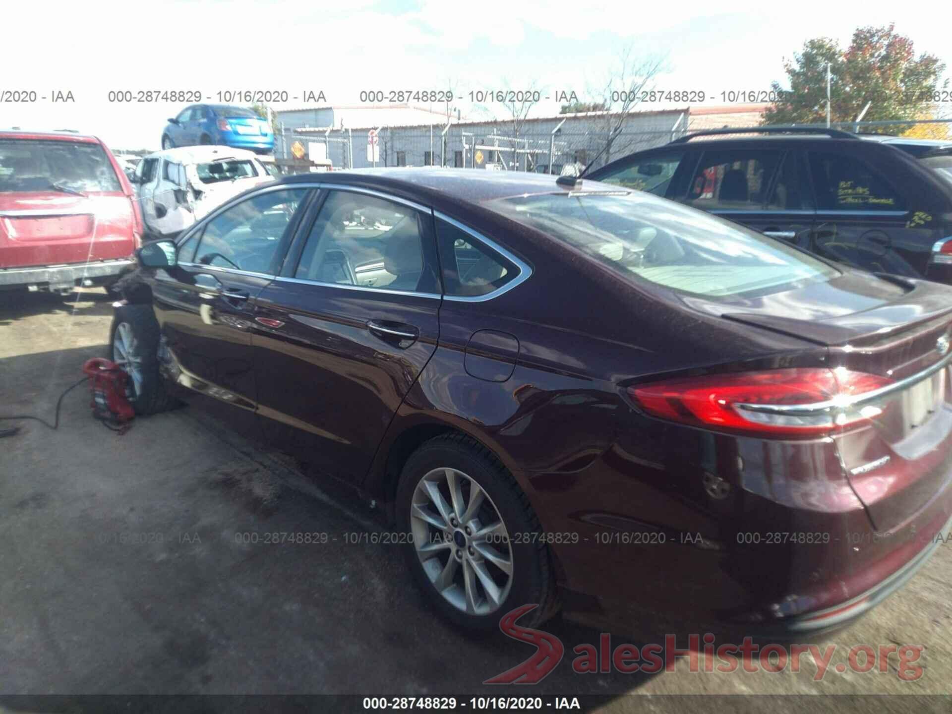 3FA6P0HD4HR140468 2017 FORD FUSION