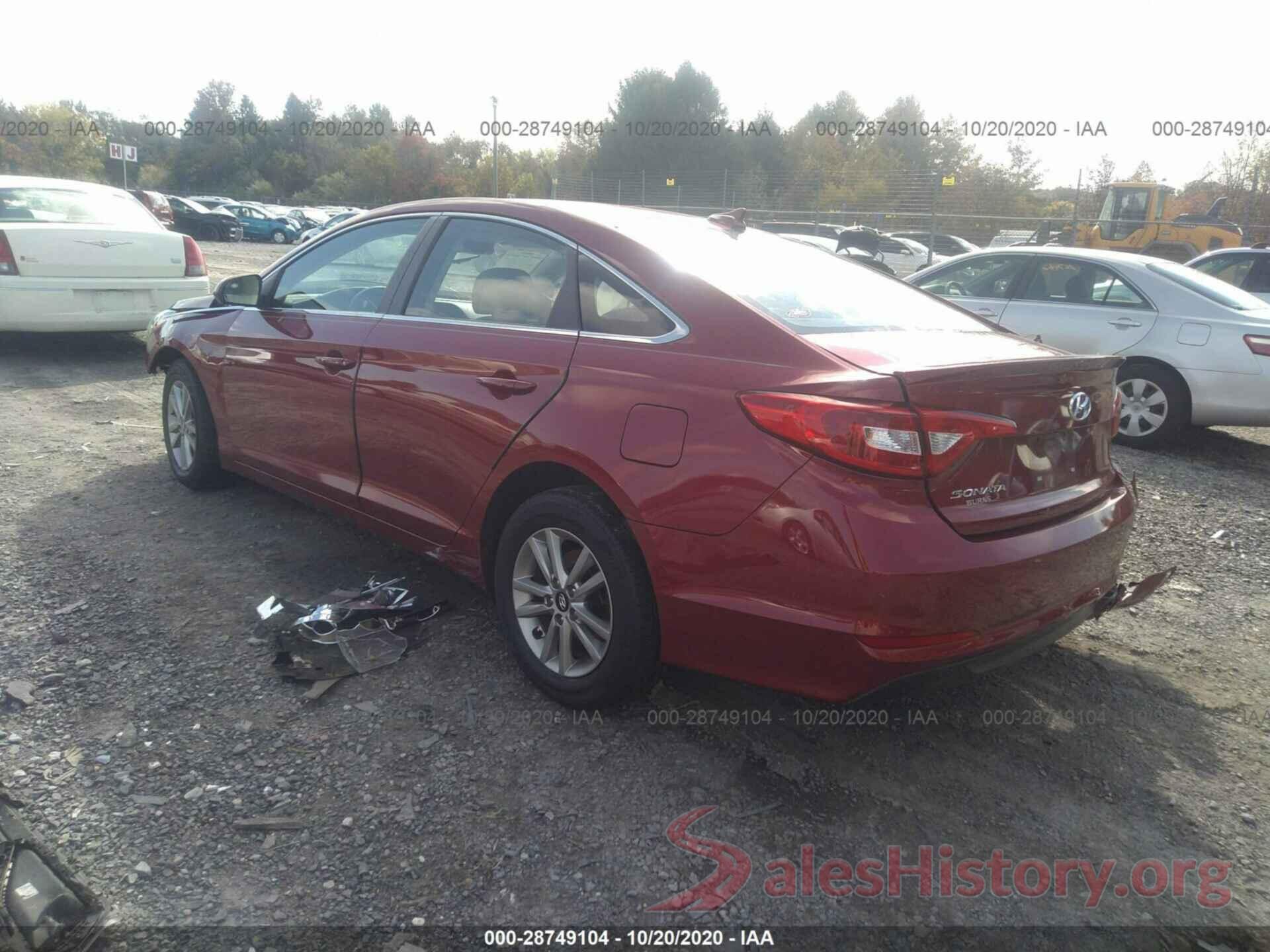 5NPE24AF1GH431471 2016 HYUNDAI SONATA