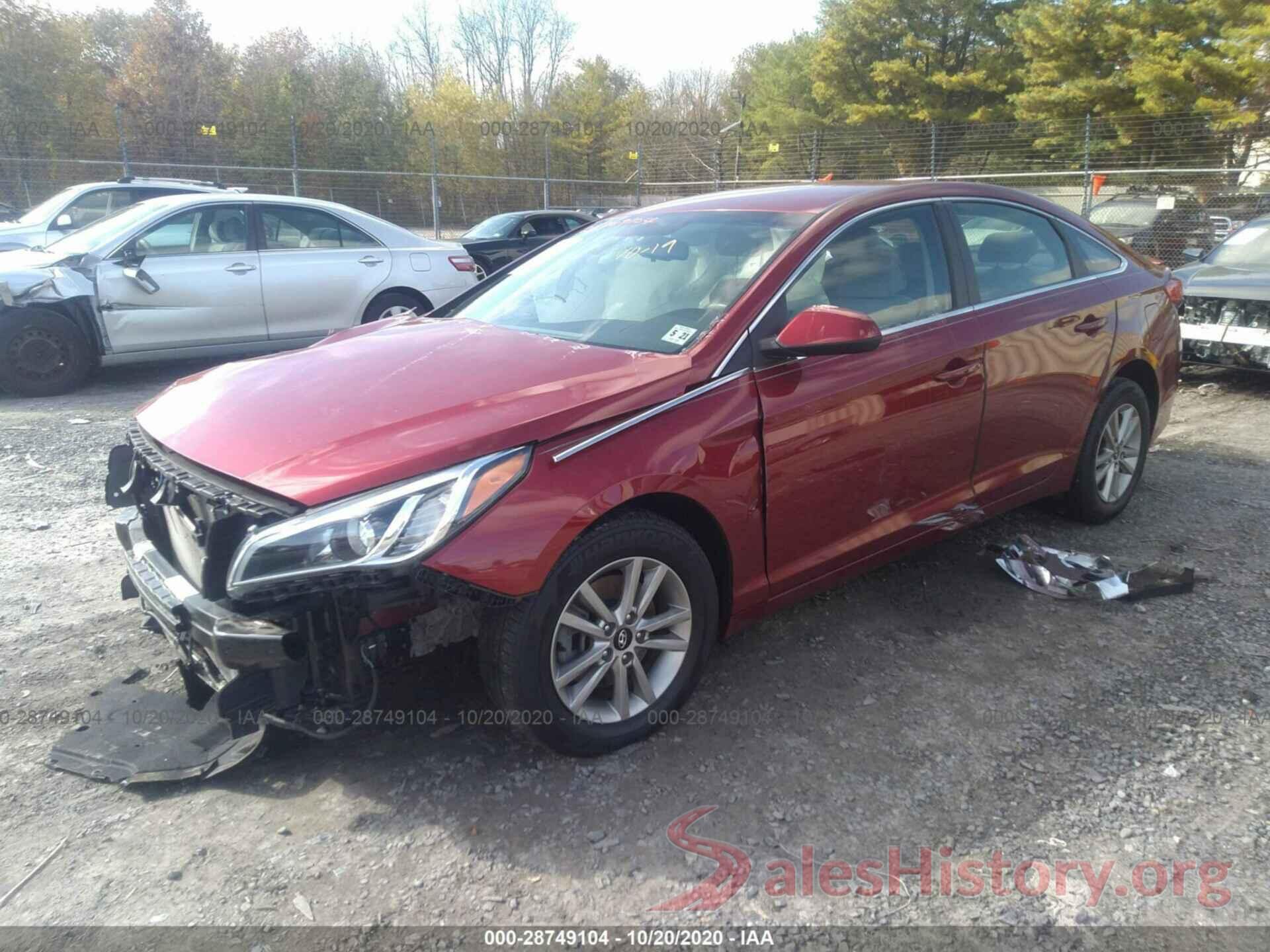 5NPE24AF1GH431471 2016 HYUNDAI SONATA