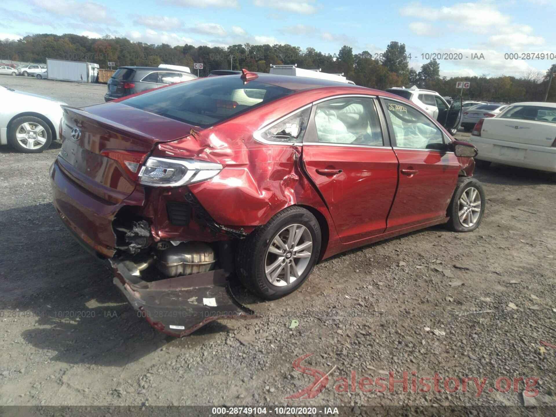 5NPE24AF1GH431471 2016 HYUNDAI SONATA