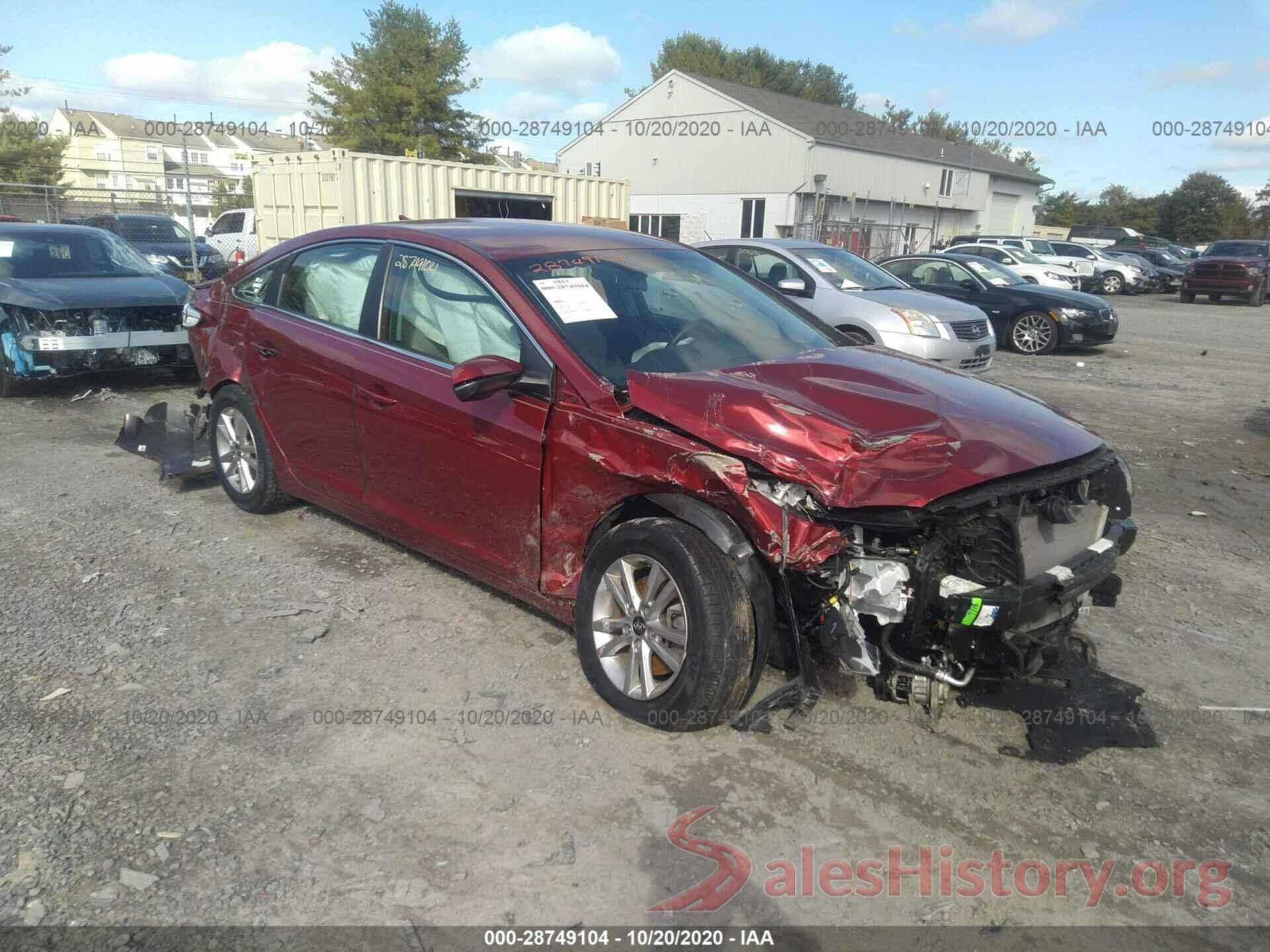 5NPE24AF1GH431471 2016 HYUNDAI SONATA