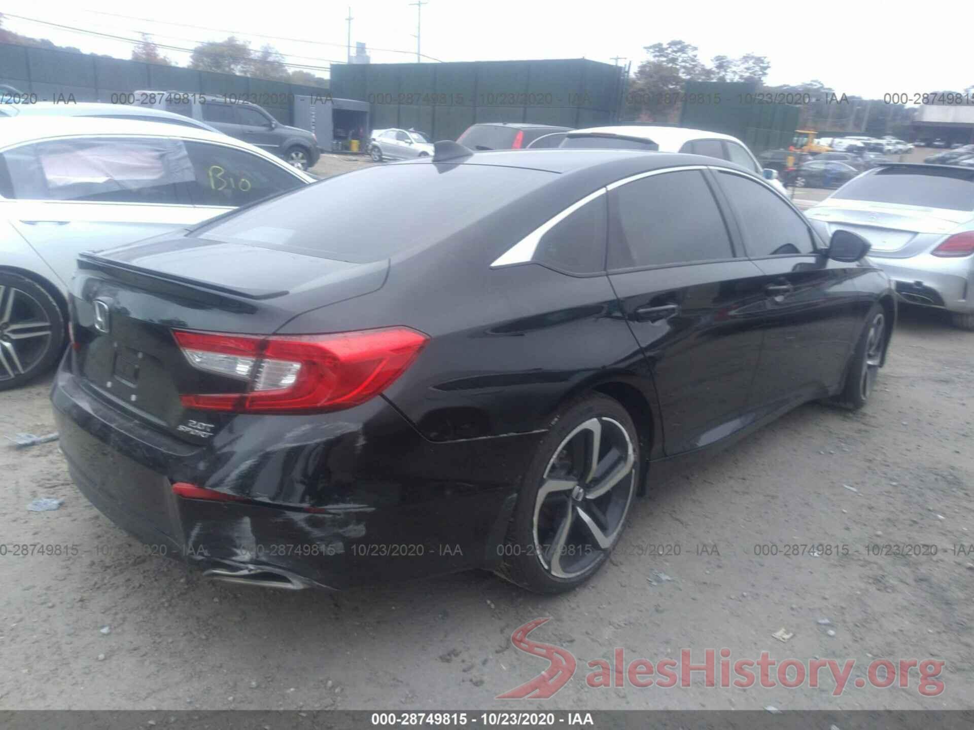 1HGCV2F31LA023217 2020 HONDA ACCORD SEDAN