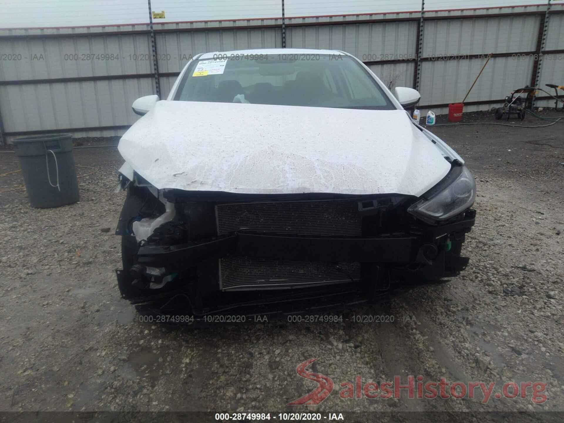 5NPD84LF0JH329318 2018 HYUNDAI ELANTRA