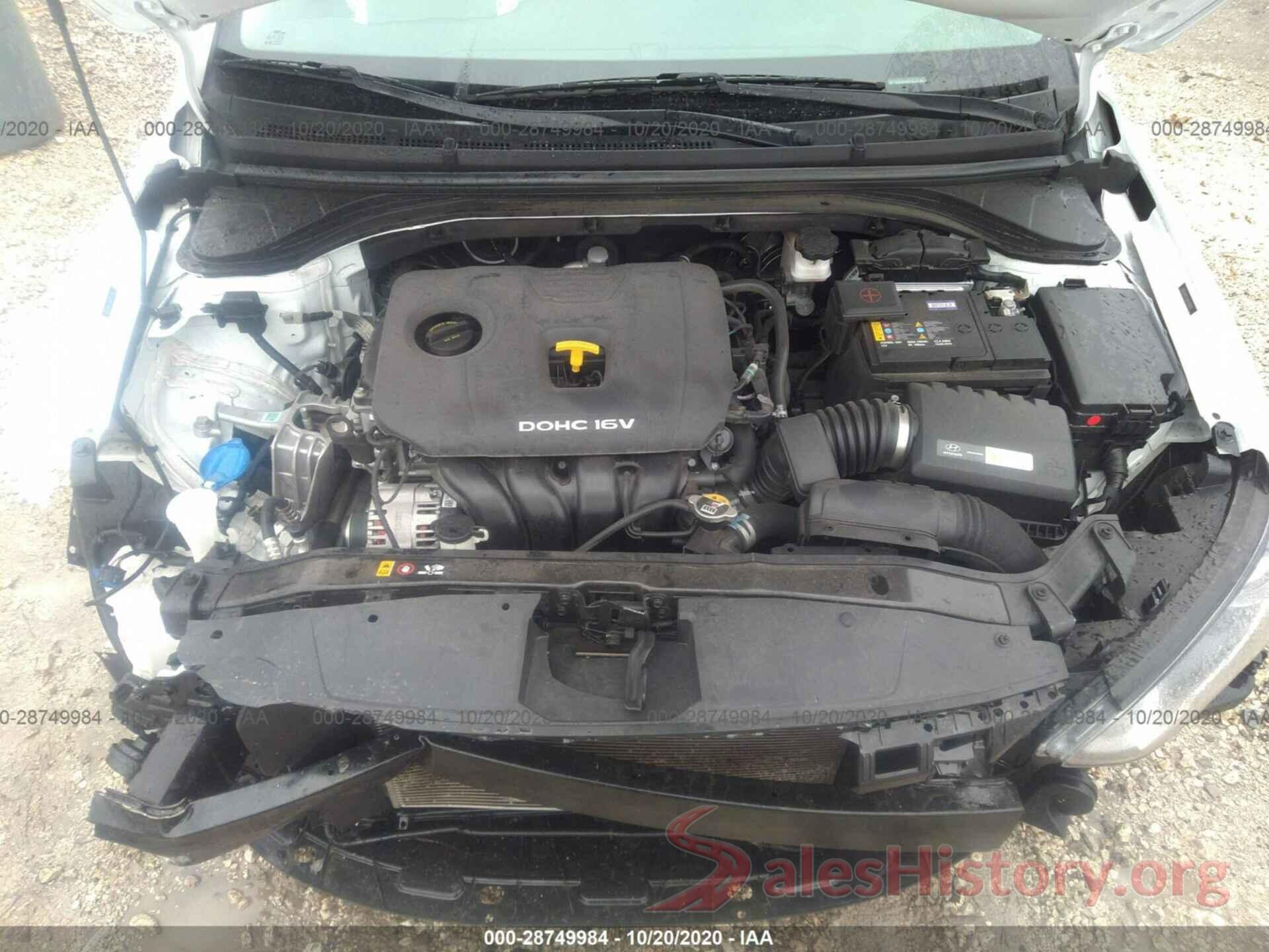 5NPD84LF0JH329318 2018 HYUNDAI ELANTRA