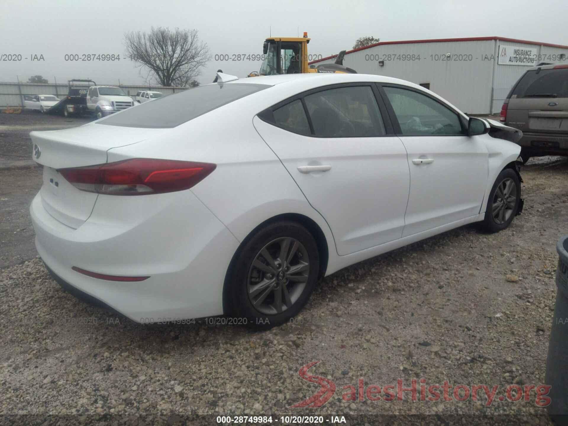 5NPD84LF0JH329318 2018 HYUNDAI ELANTRA