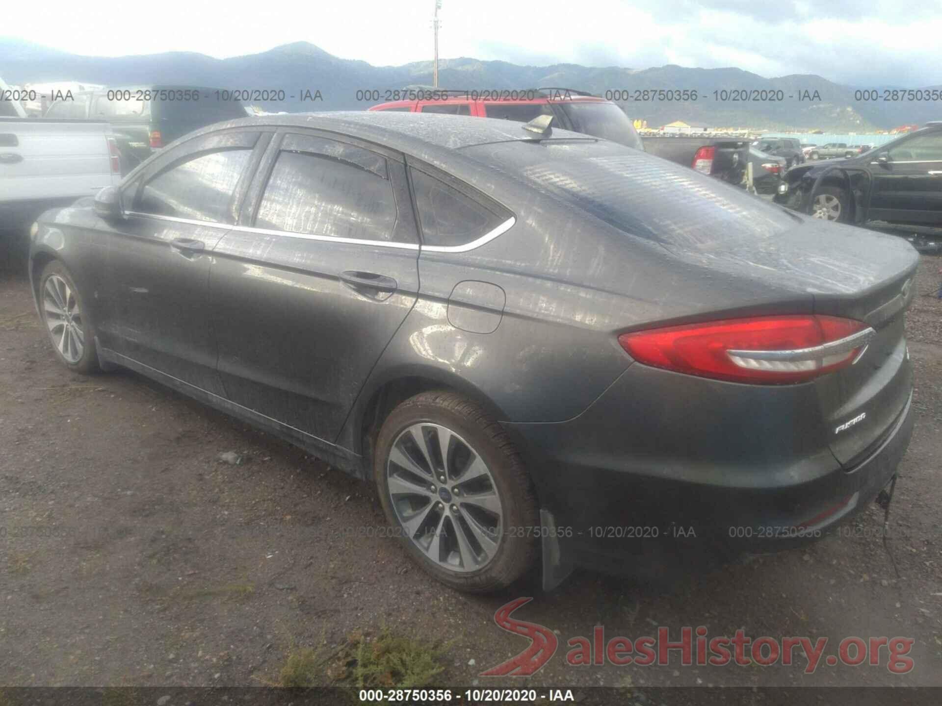 3FA6P0T91KR284893 2019 FORD FUSION