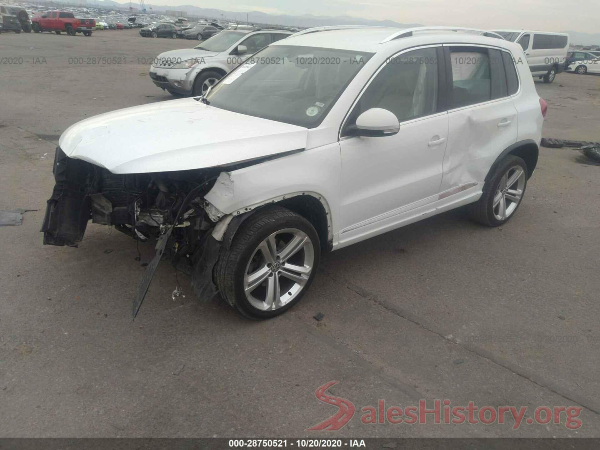 WVGBV7AX4GW030054 2016 VOLKSWAGEN TIGUAN