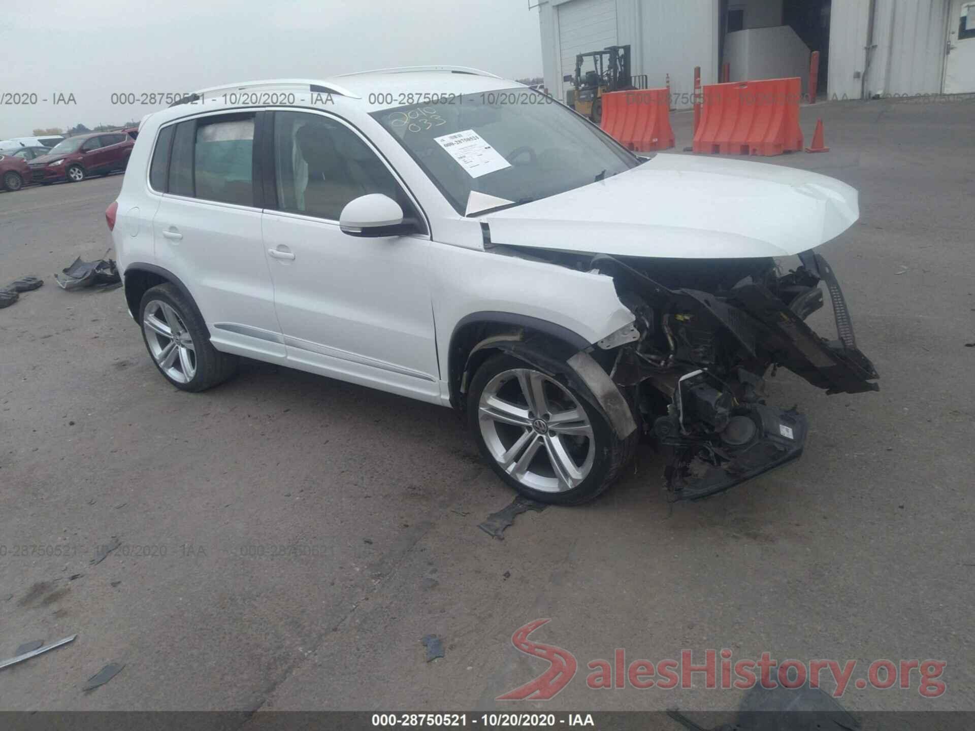 WVGBV7AX4GW030054 2016 VOLKSWAGEN TIGUAN