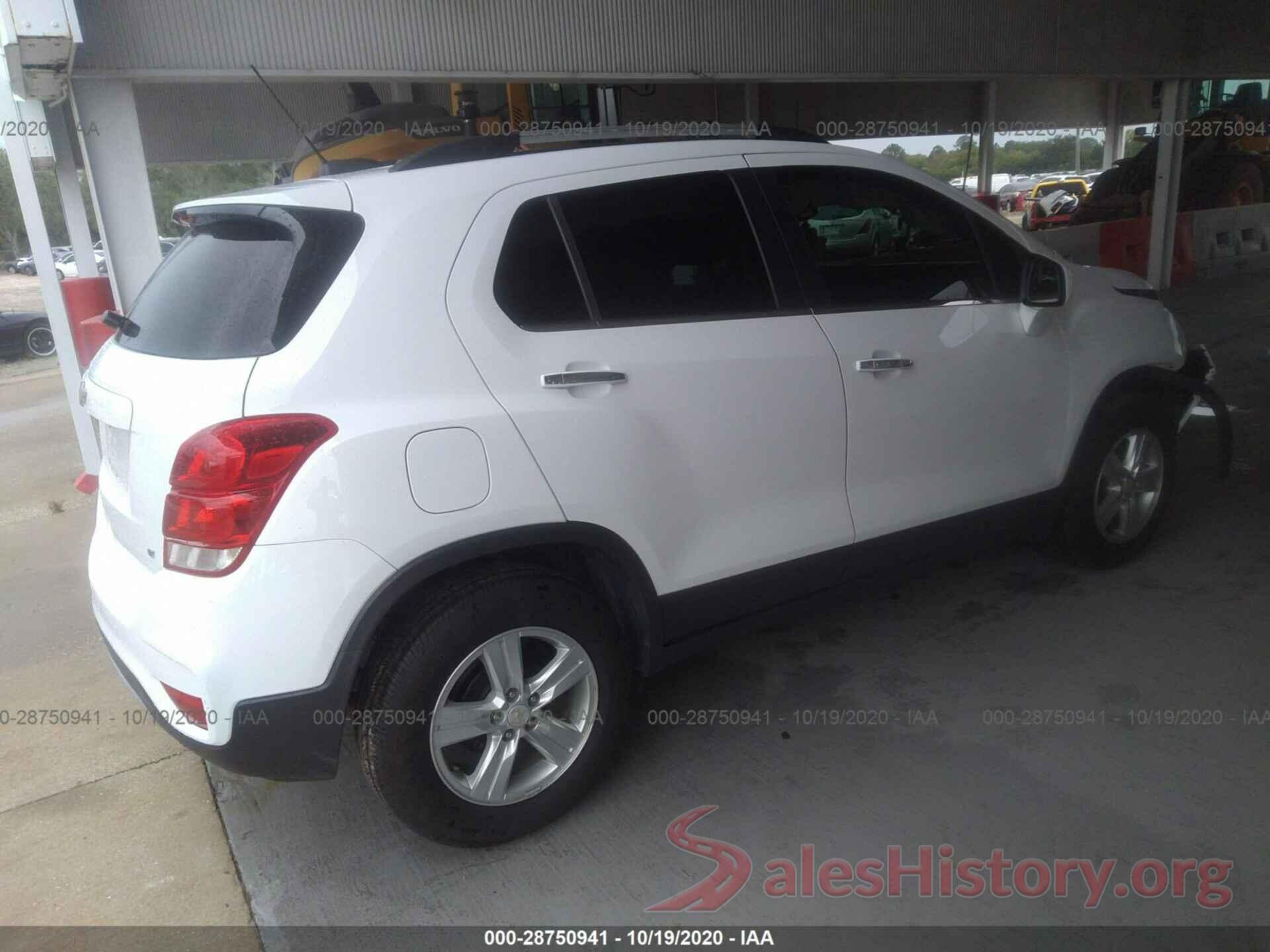 3GNCJLSB6KL325274 2019 CHEVROLET TRAX