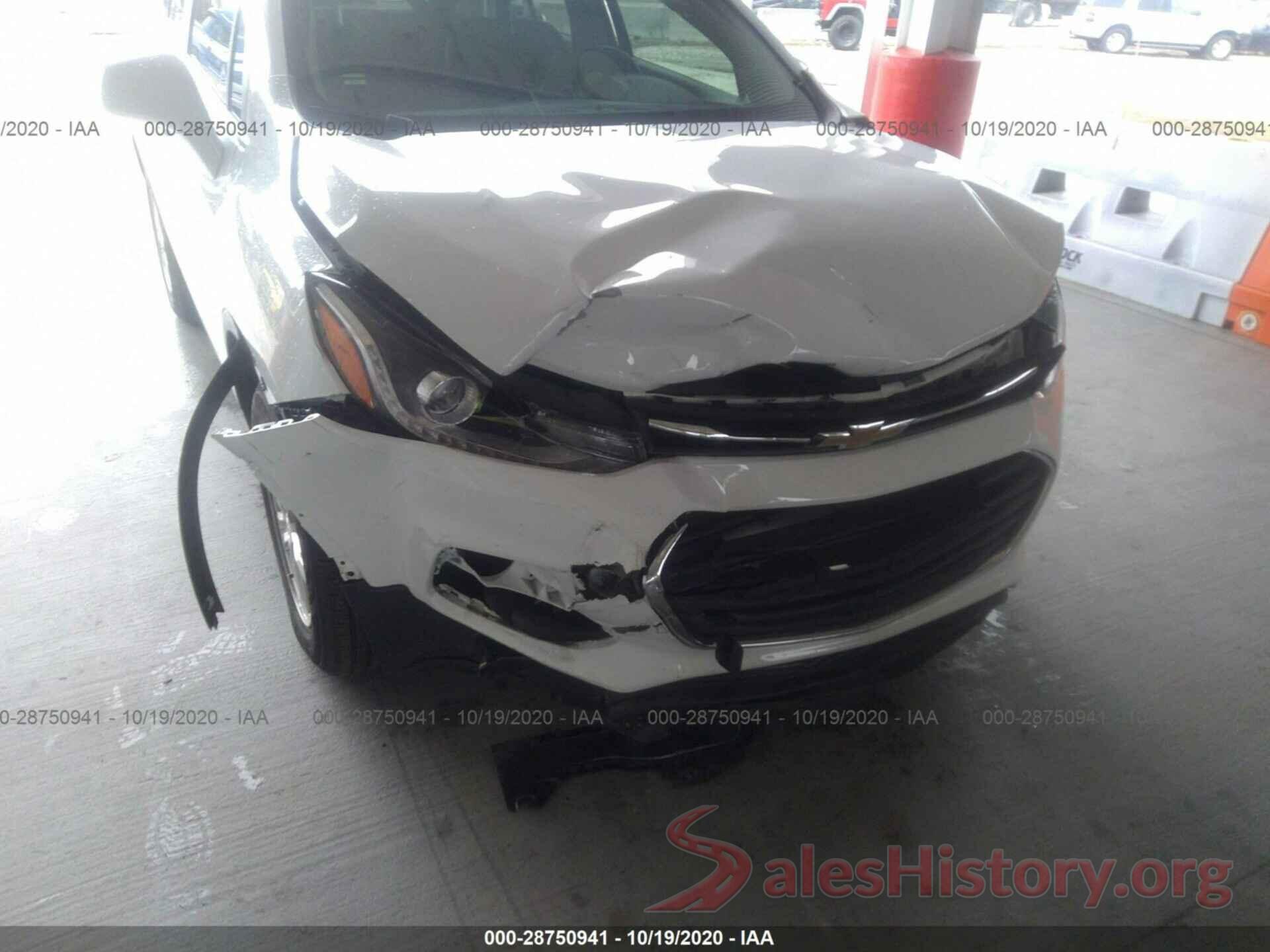 3GNCJLSB6KL325274 2019 CHEVROLET TRAX