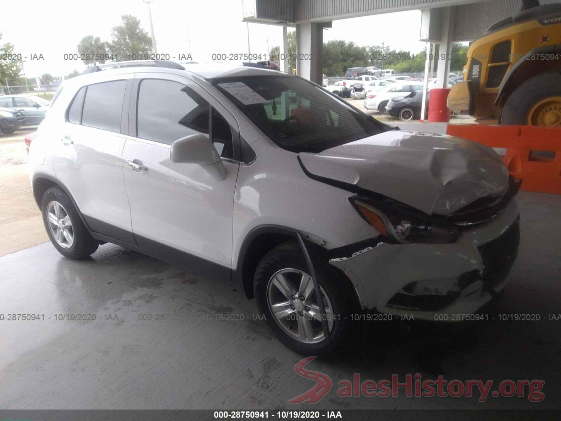 3GNCJLSB6KL325274 2019 CHEVROLET TRAX