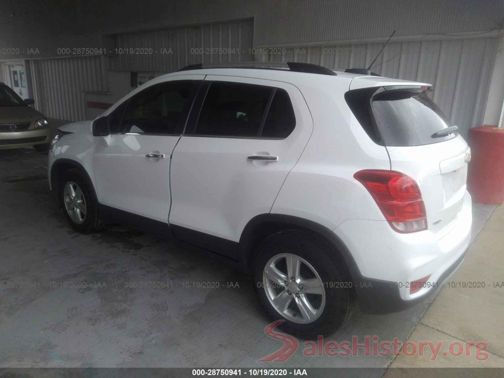 3GNCJLSB6KL325274 2019 CHEVROLET TRAX