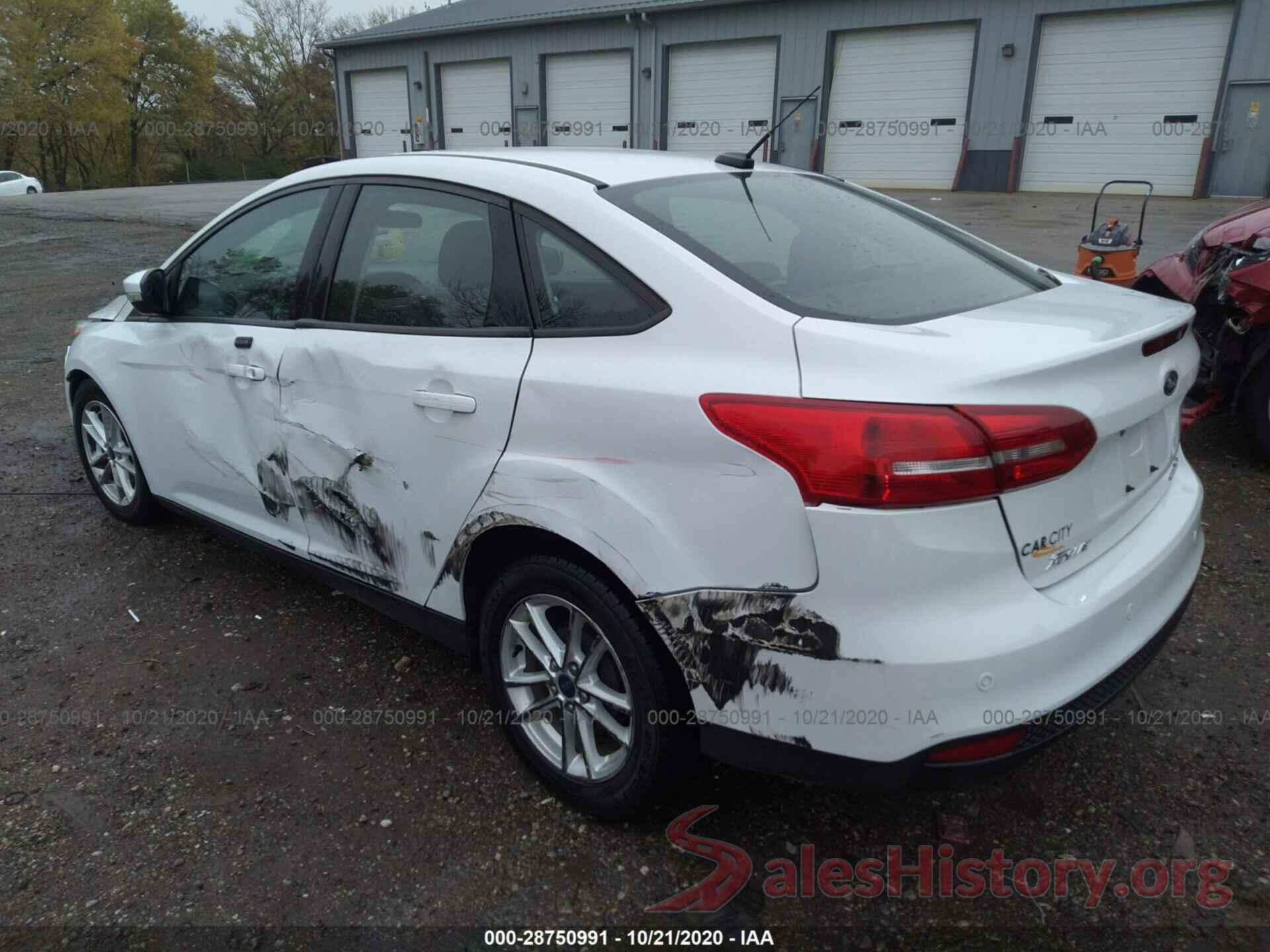 1FADP3F25GL399641 2016 FORD FOCUS