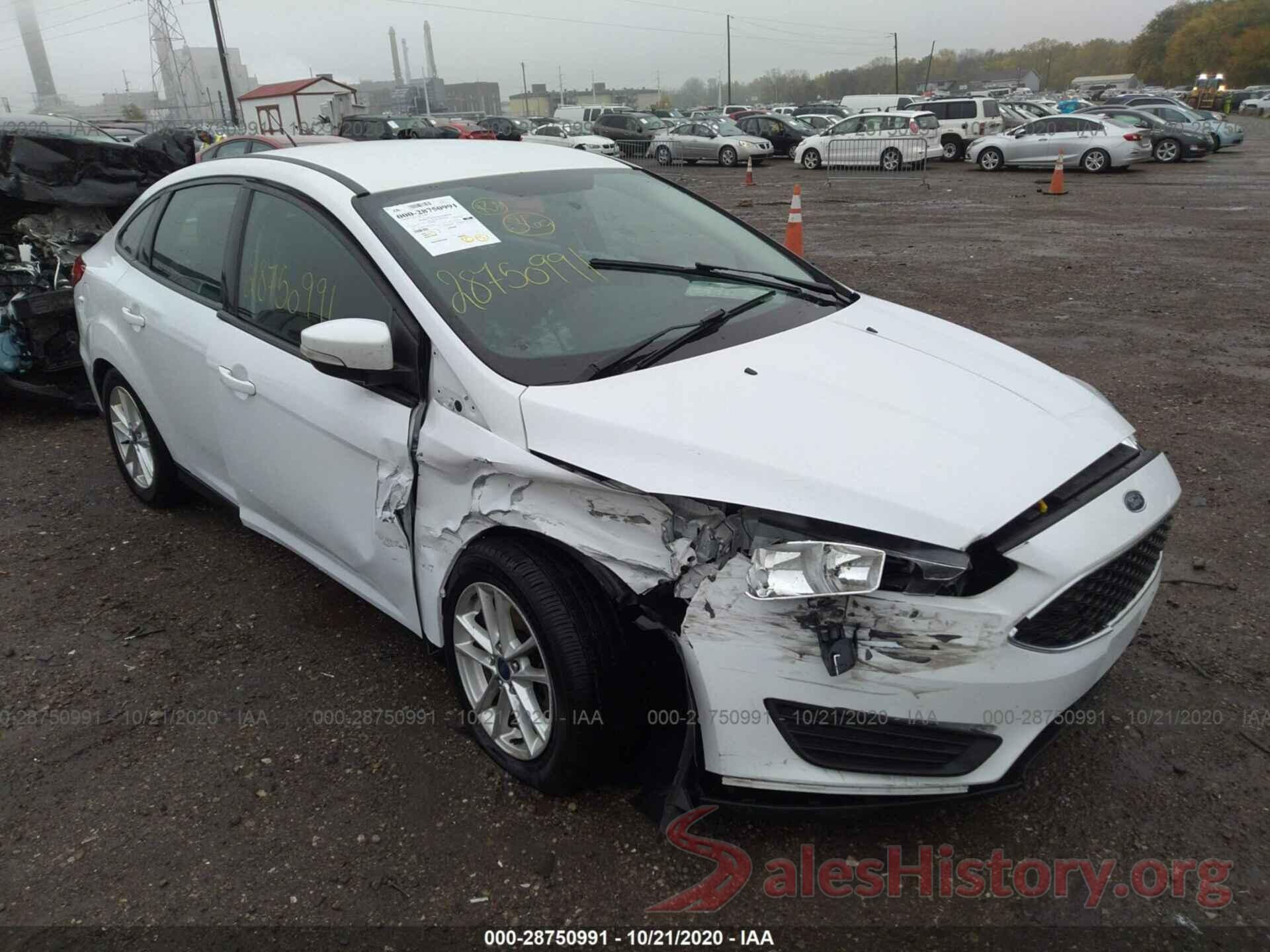 1FADP3F25GL399641 2016 FORD FOCUS