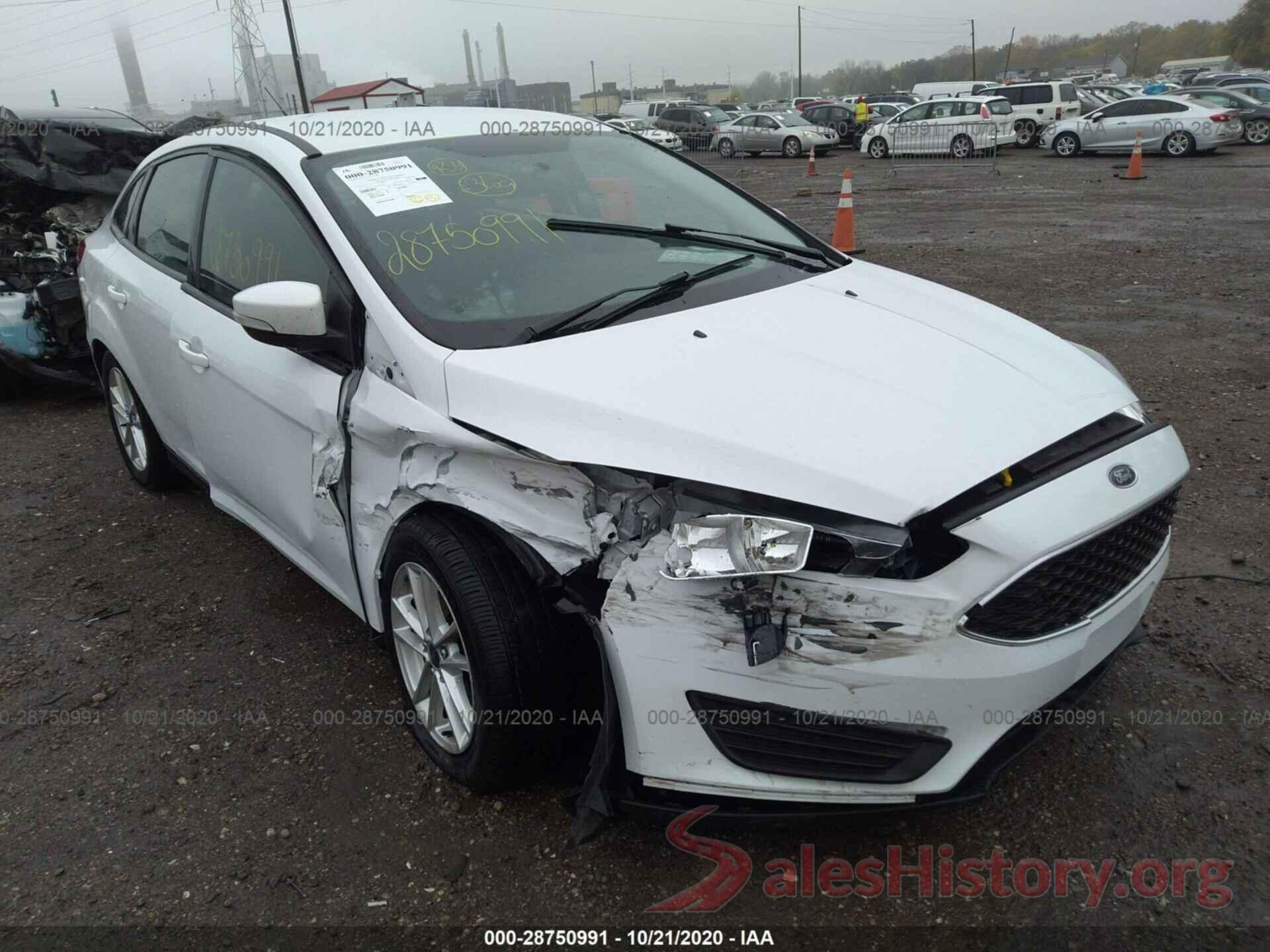 1FADP3F25GL399641 2016 FORD FOCUS