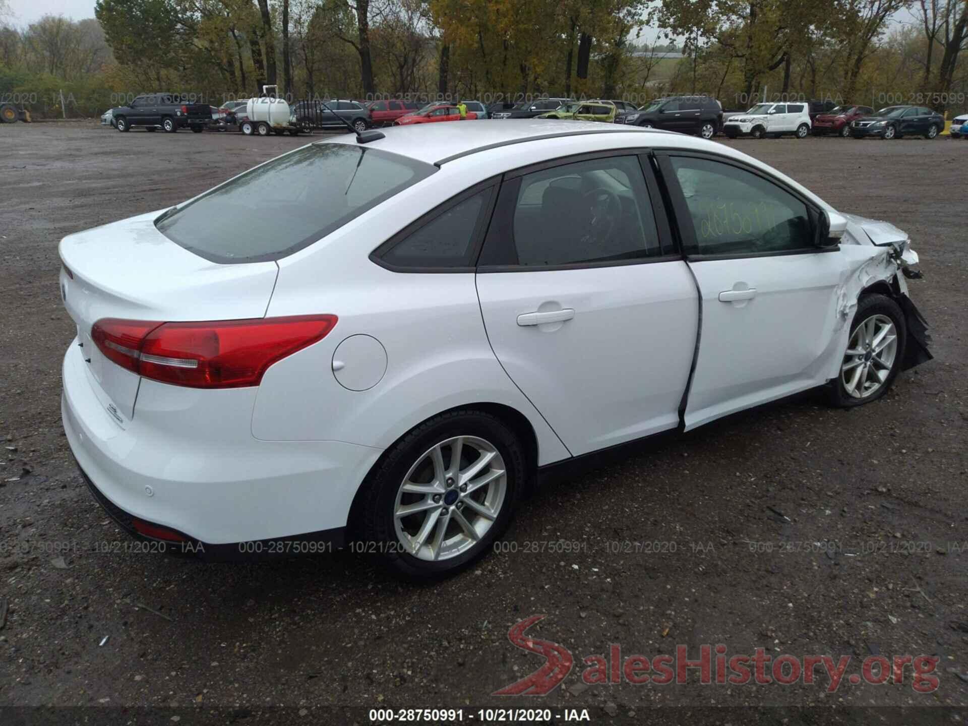 1FADP3F25GL399641 2016 FORD FOCUS