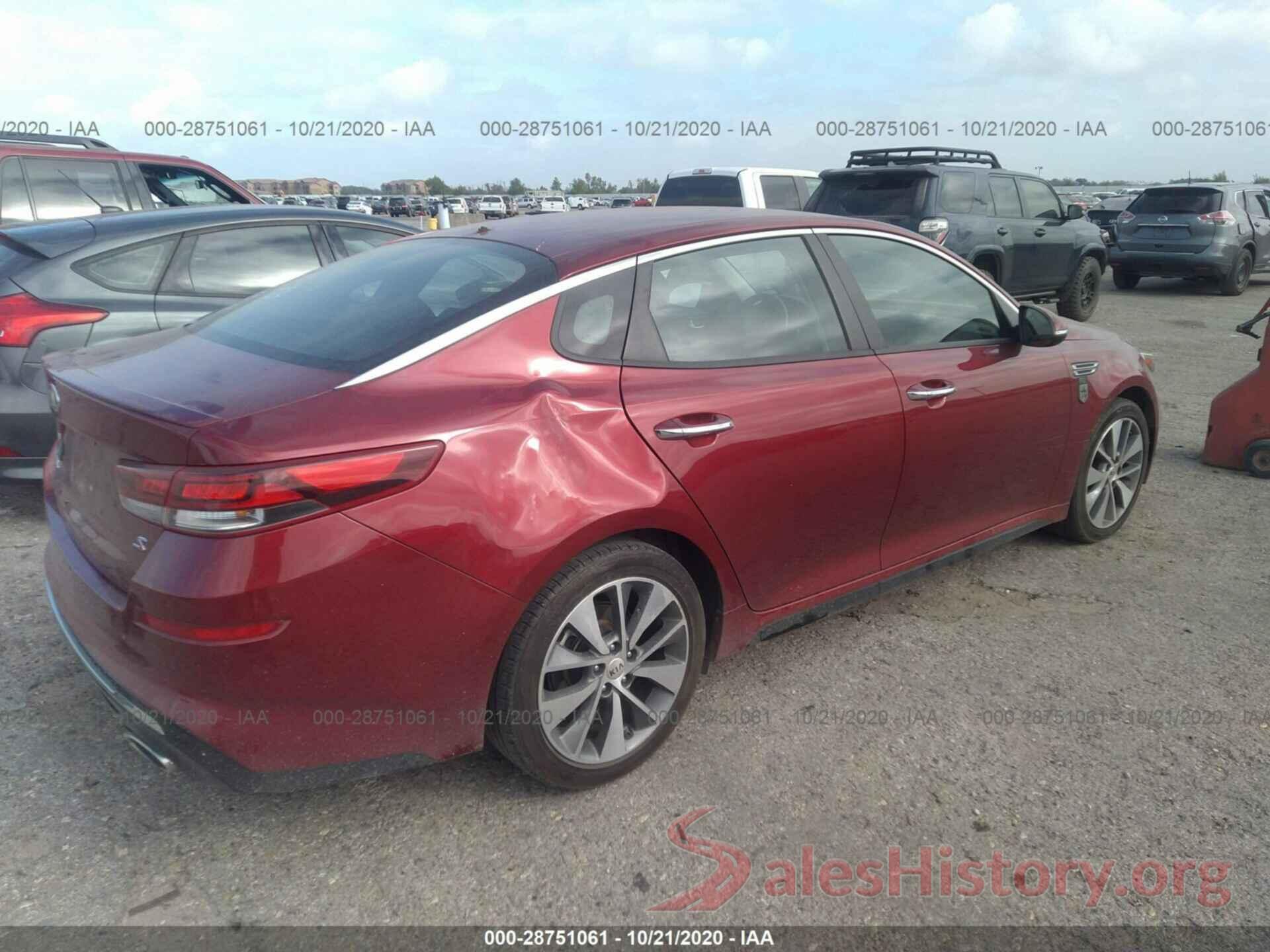 5XXGT4L36KG286649 2019 KIA OPTIMA