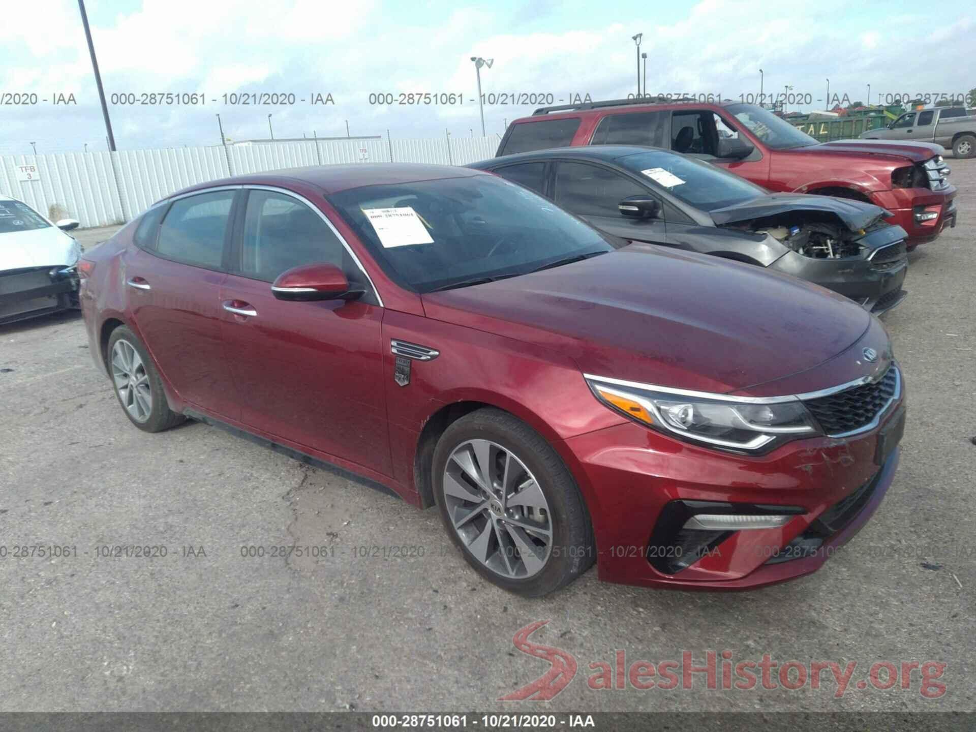 5XXGT4L36KG286649 2019 KIA OPTIMA