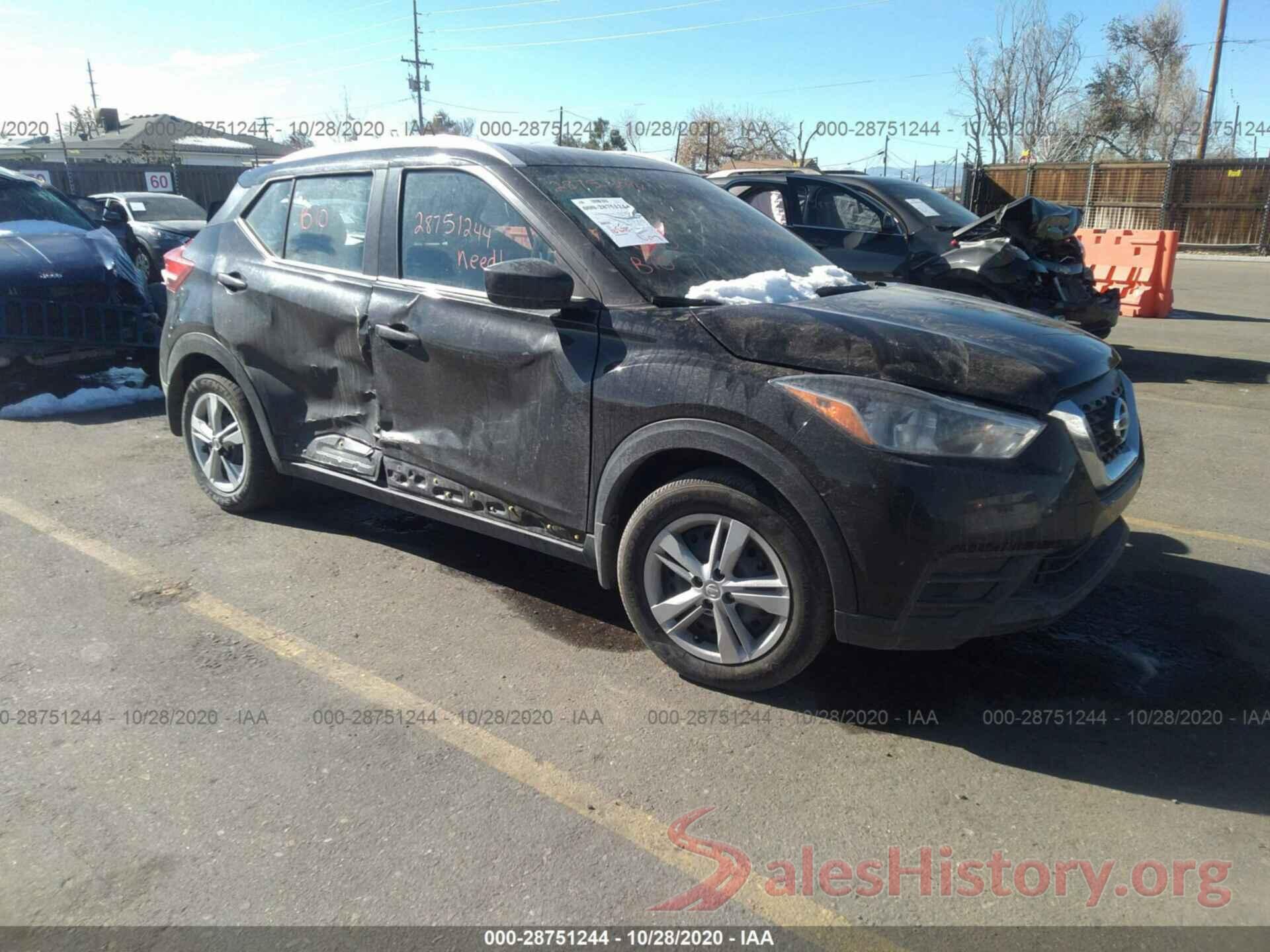 3N1CP5CU8KL547319 2019 NISSAN KICKS