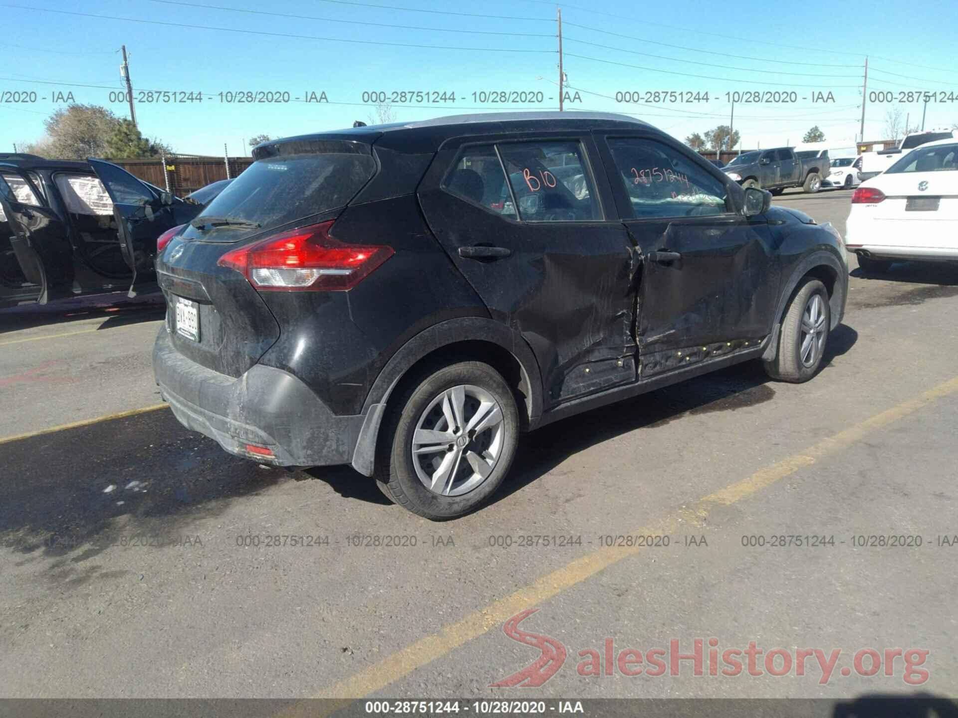 3N1CP5CU8KL547319 2019 NISSAN KICKS