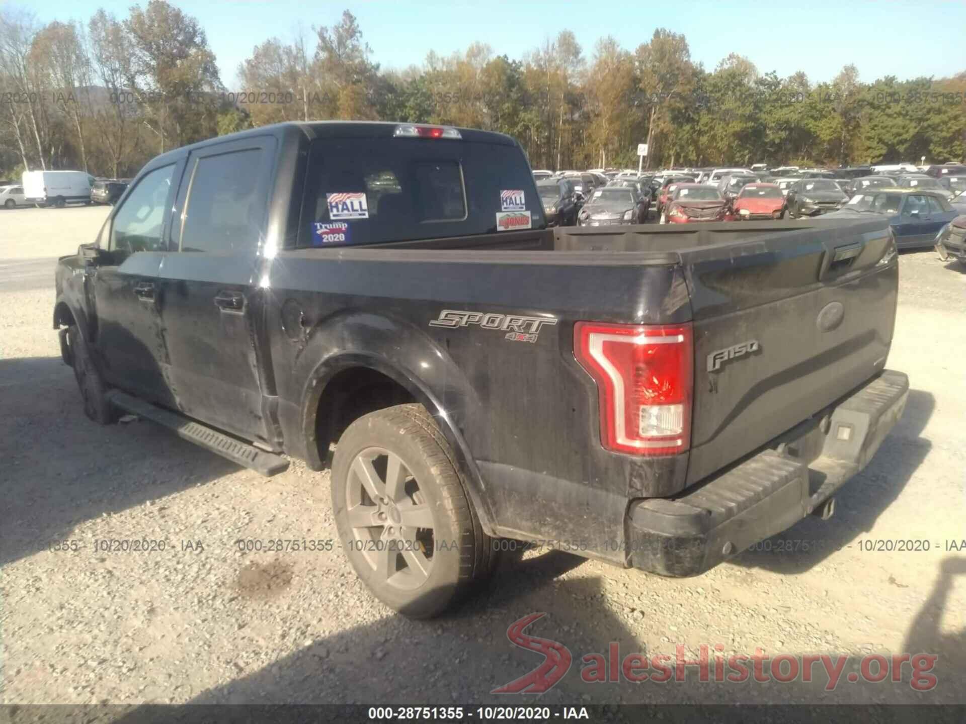 1FTEW1EFXGFC18431 2016 FORD F-150