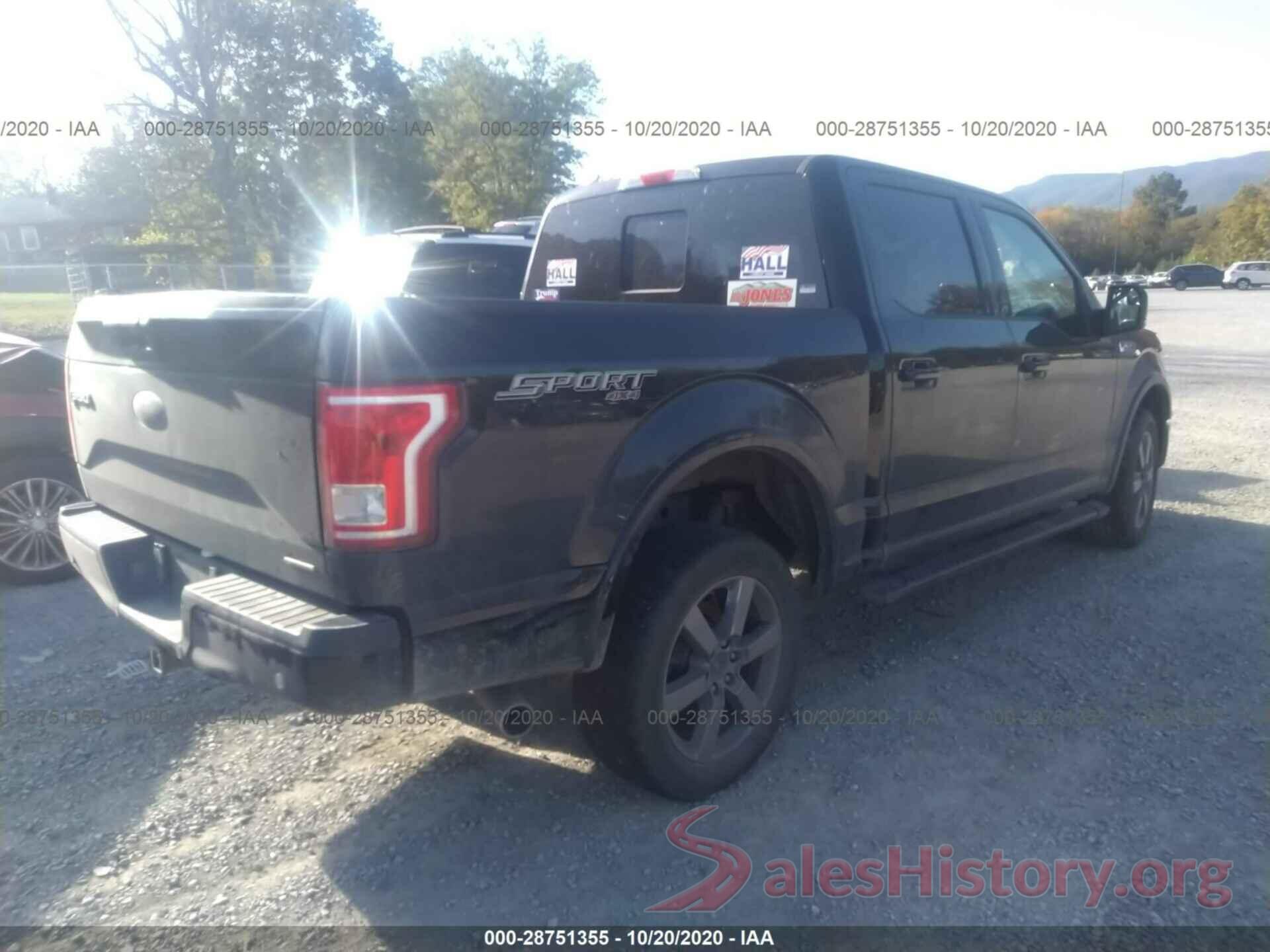 1FTEW1EFXGFC18431 2016 FORD F-150