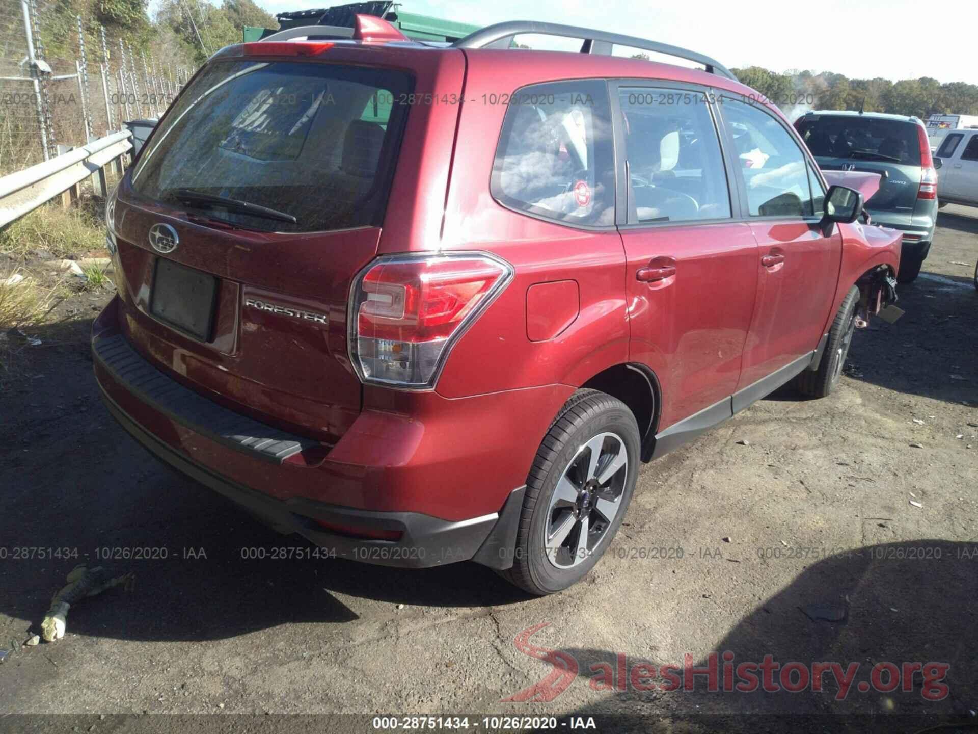 JF2SJABC1JH583489 2018 SUBARU FORESTER