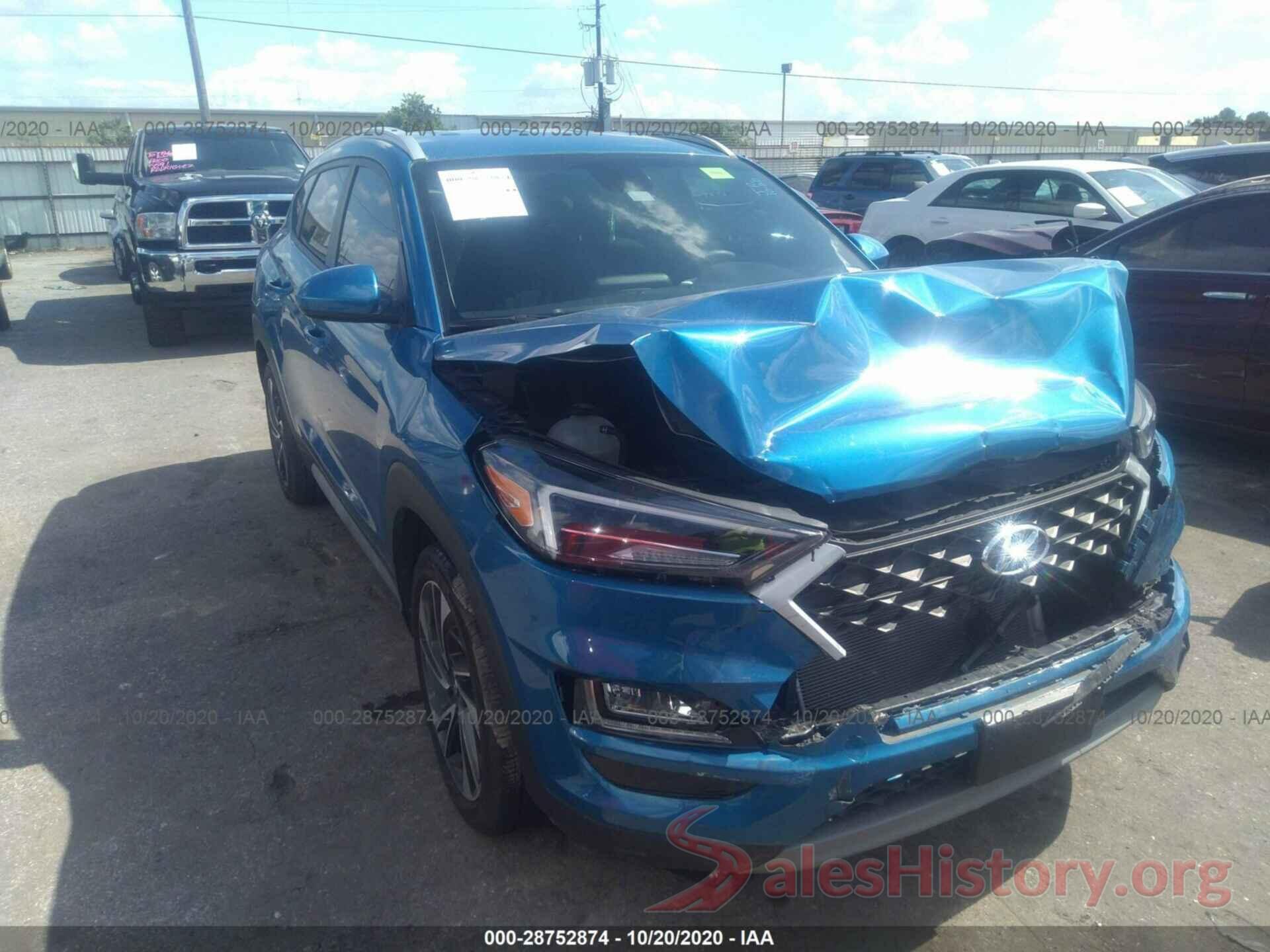 KM8J33AL0KU033464 2019 HYUNDAI TUCSON