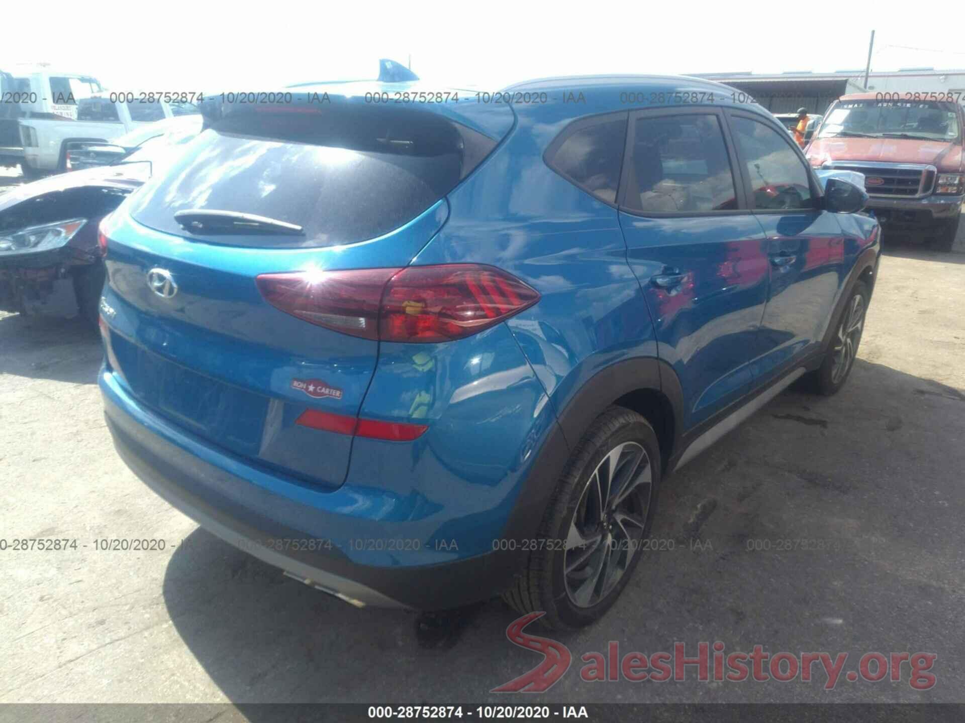 KM8J33AL0KU033464 2019 HYUNDAI TUCSON