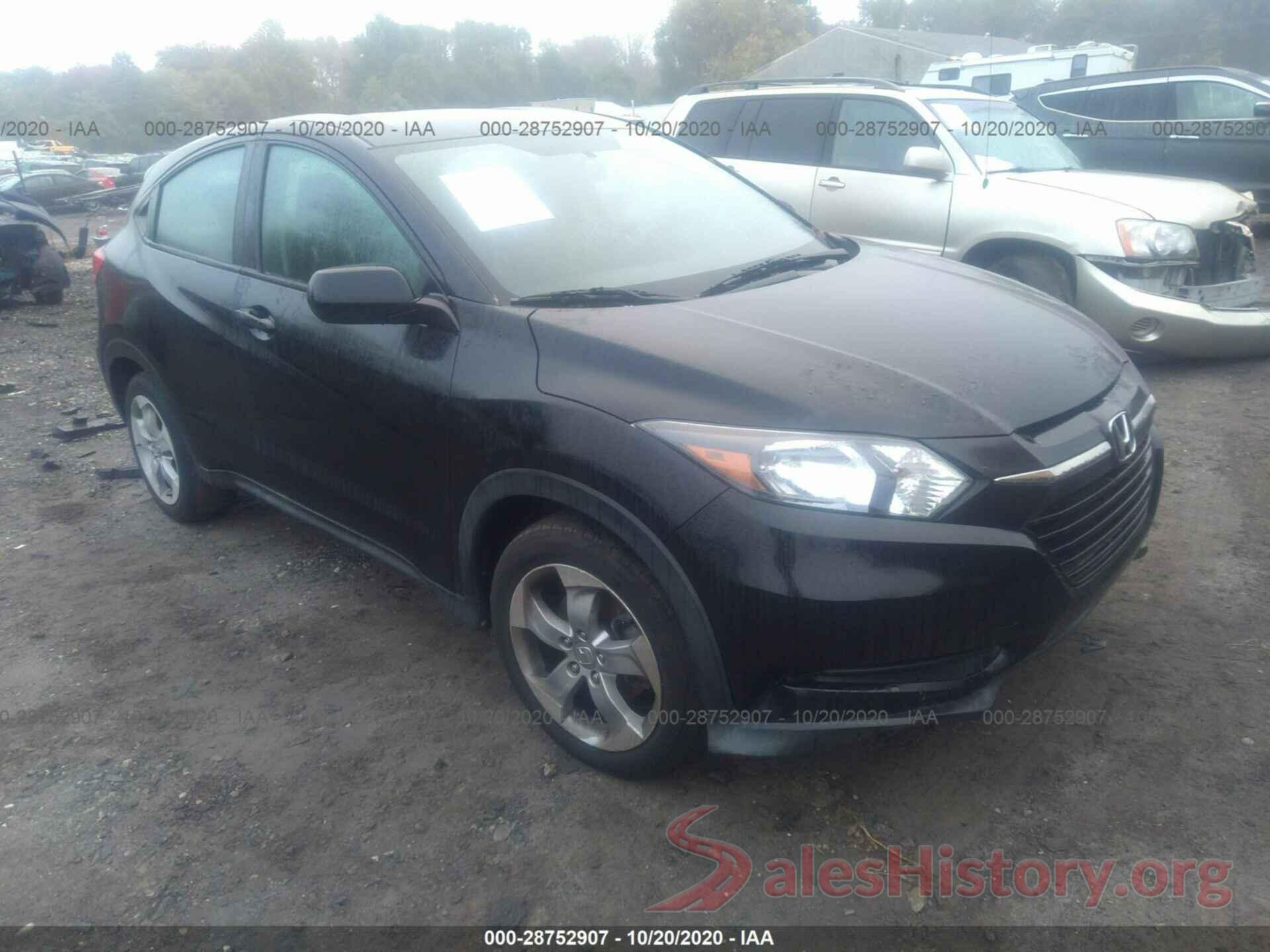 3CZRU6H37GM713461 2016 HONDA HR-V