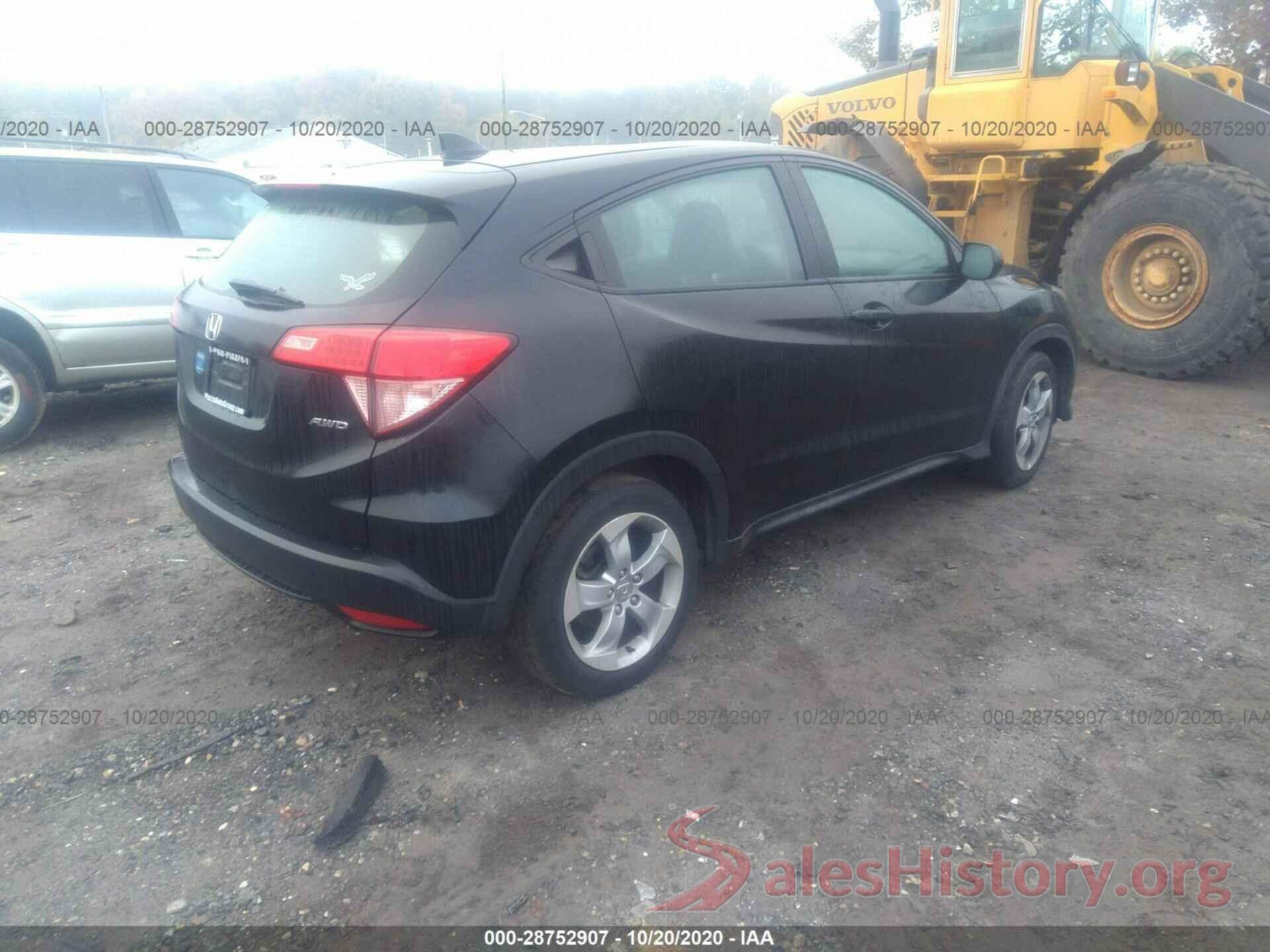 3CZRU6H37GM713461 2016 HONDA HR-V